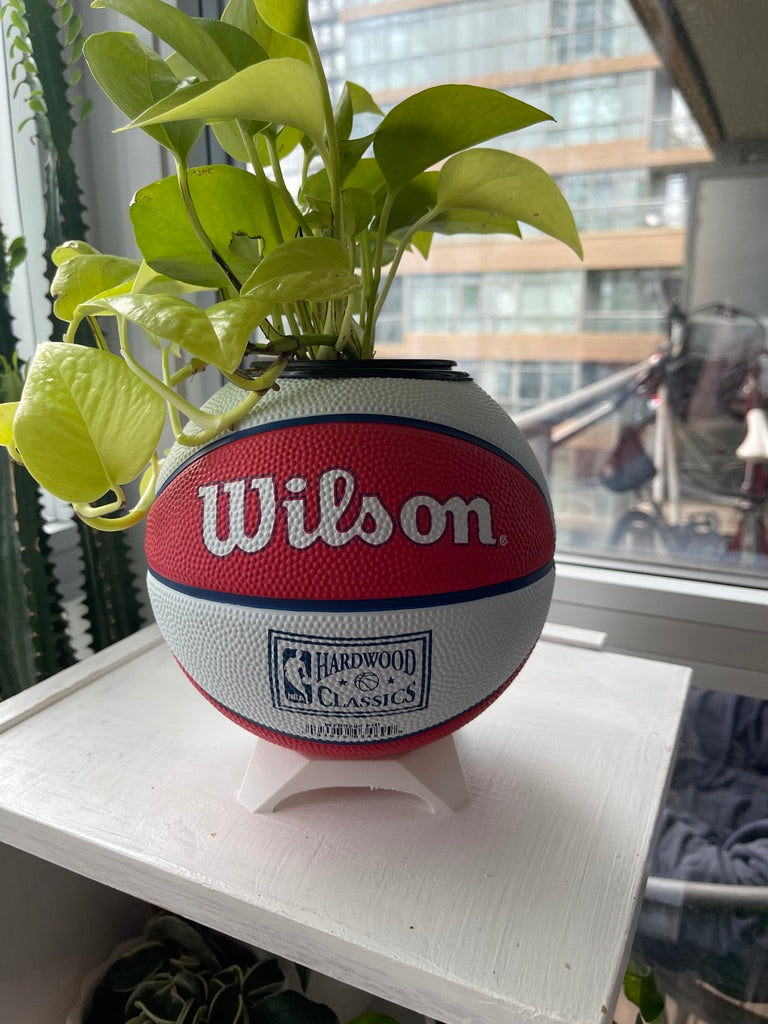Mini Basketball Planter (Philadelphia 76ers)