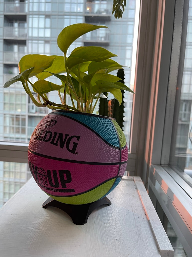 Mini Basketball Planter (Retro Lay Up)