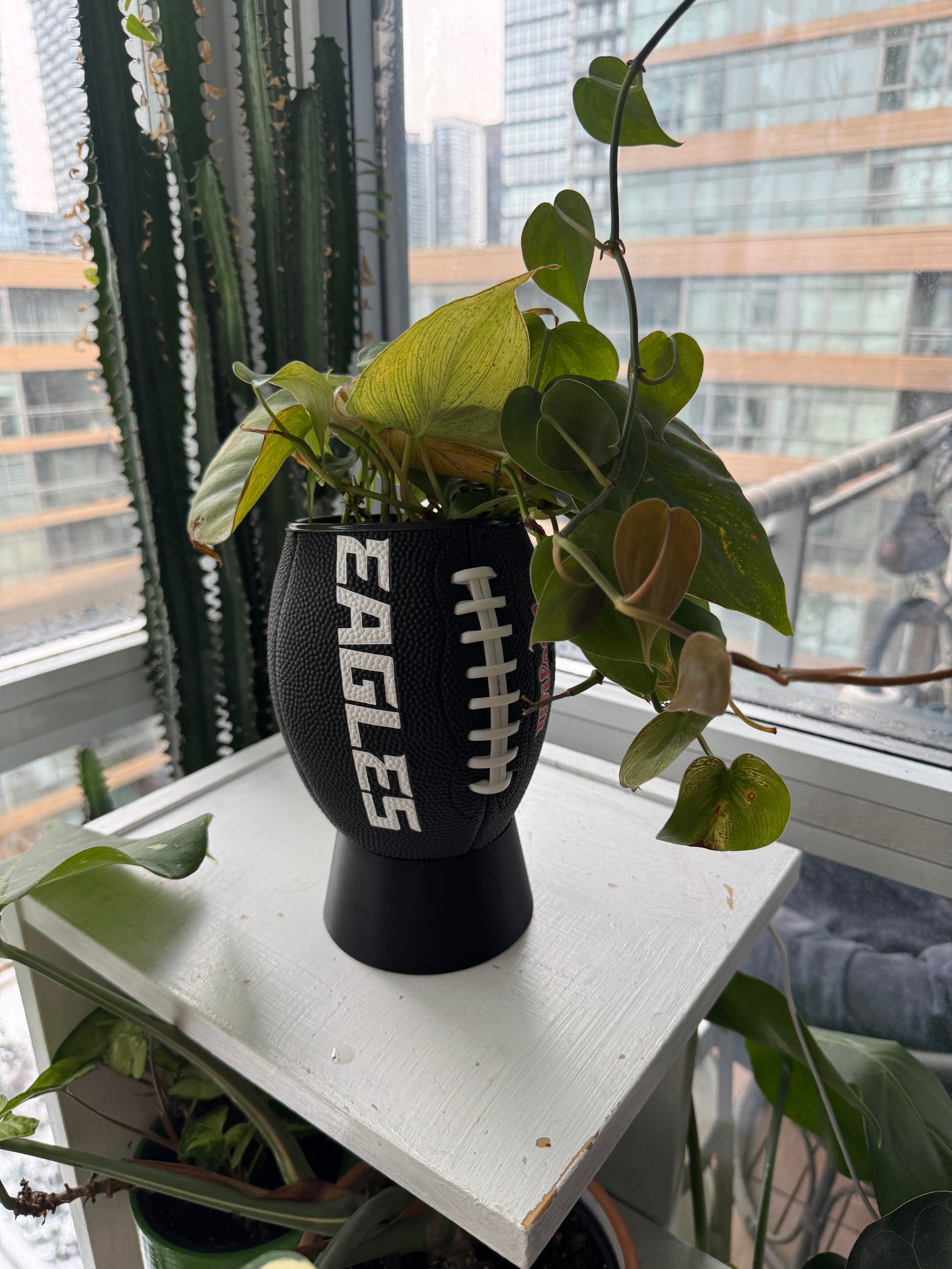 Mini Football Planter (Philadelphia Eagles)