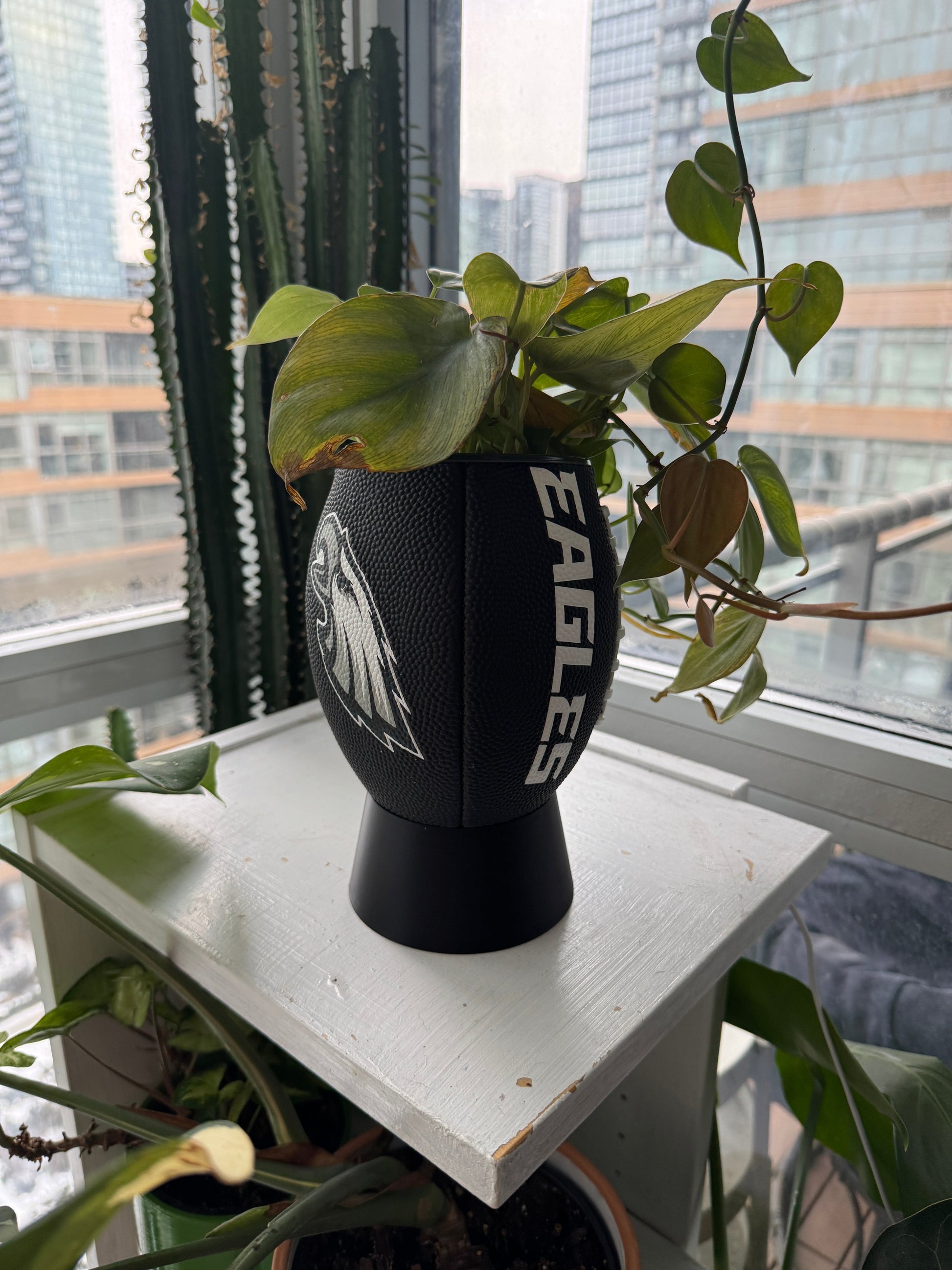 Mini Football Planter (Philadelphia Eagles)