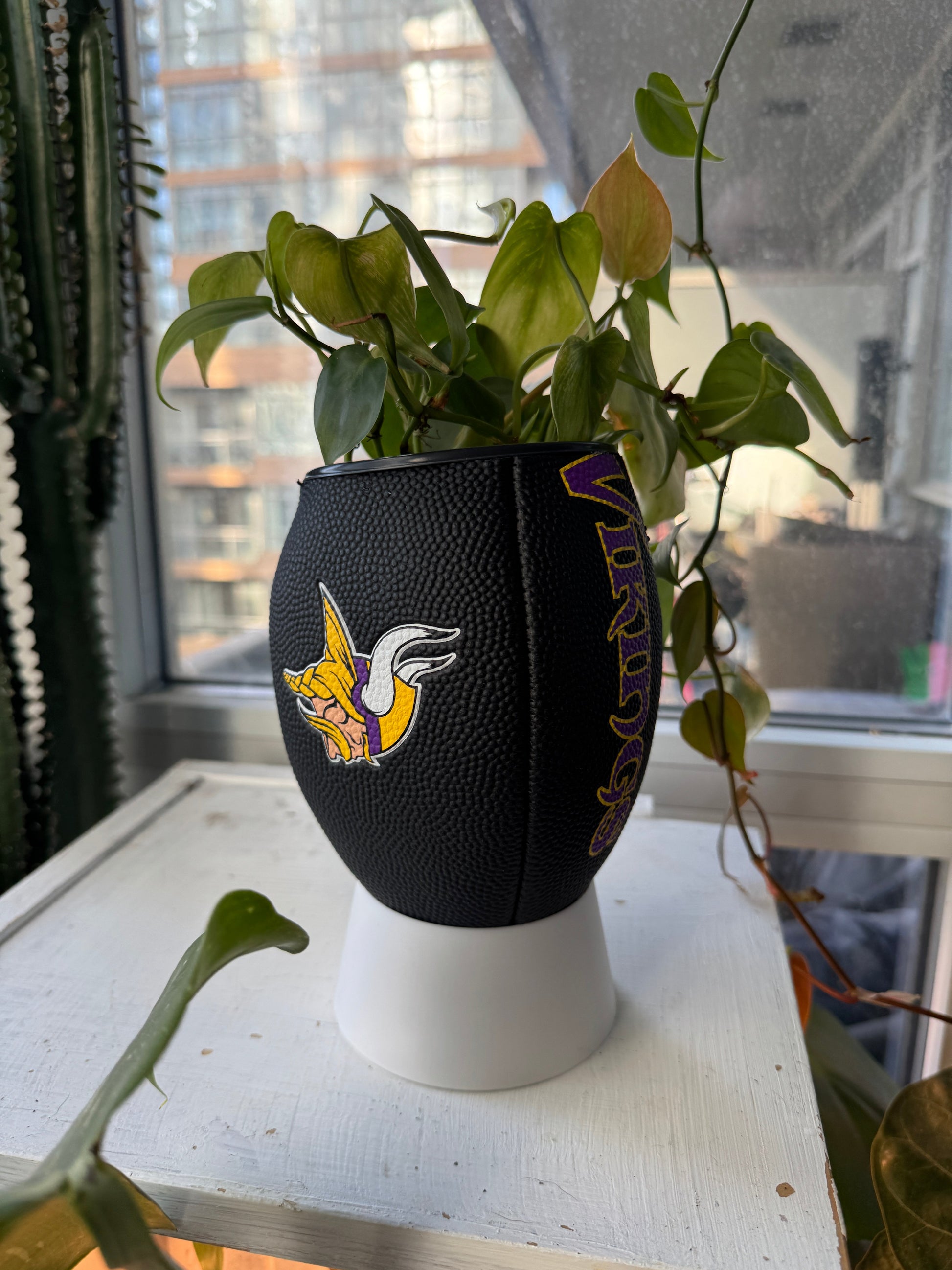 Mini Football Planter (Minnesota Vikings)