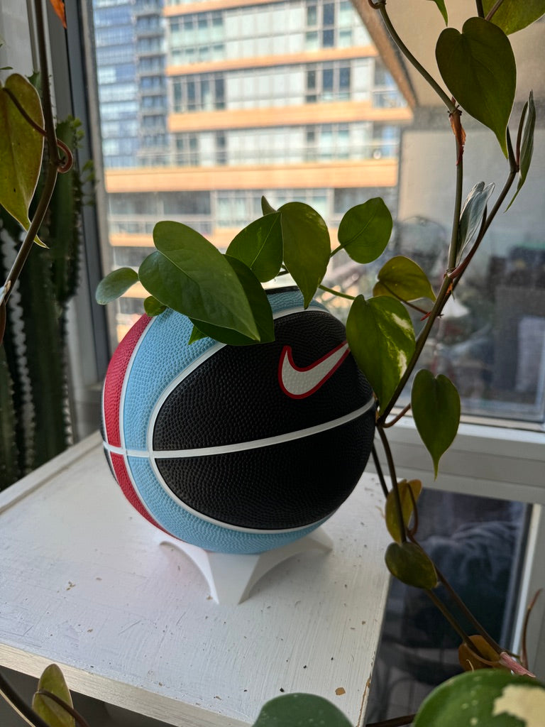 Nike Mini Basketball Planter (Blue Cherry)