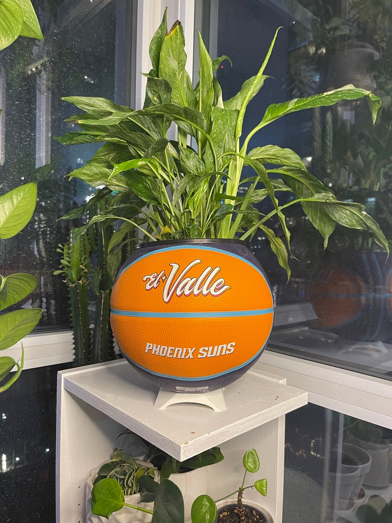 Large Basketball Planter (Phoenix Suns)