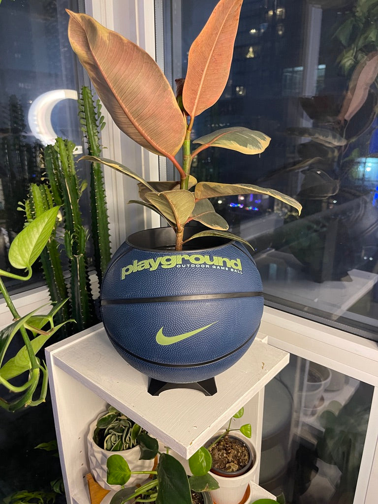 Nike Large Basketball Planter (Ball For All Blue)