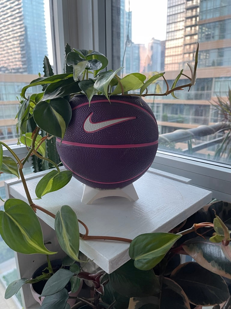 Nike Mini Basketball Planter (Grape)