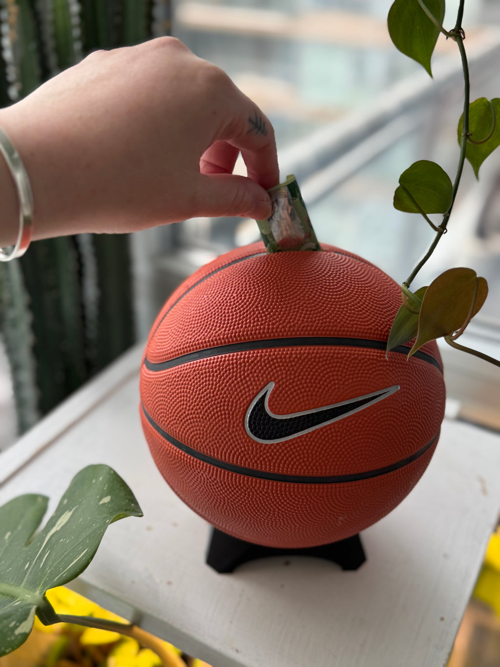 Nike Mini Basketball Piggy Bank (Original)