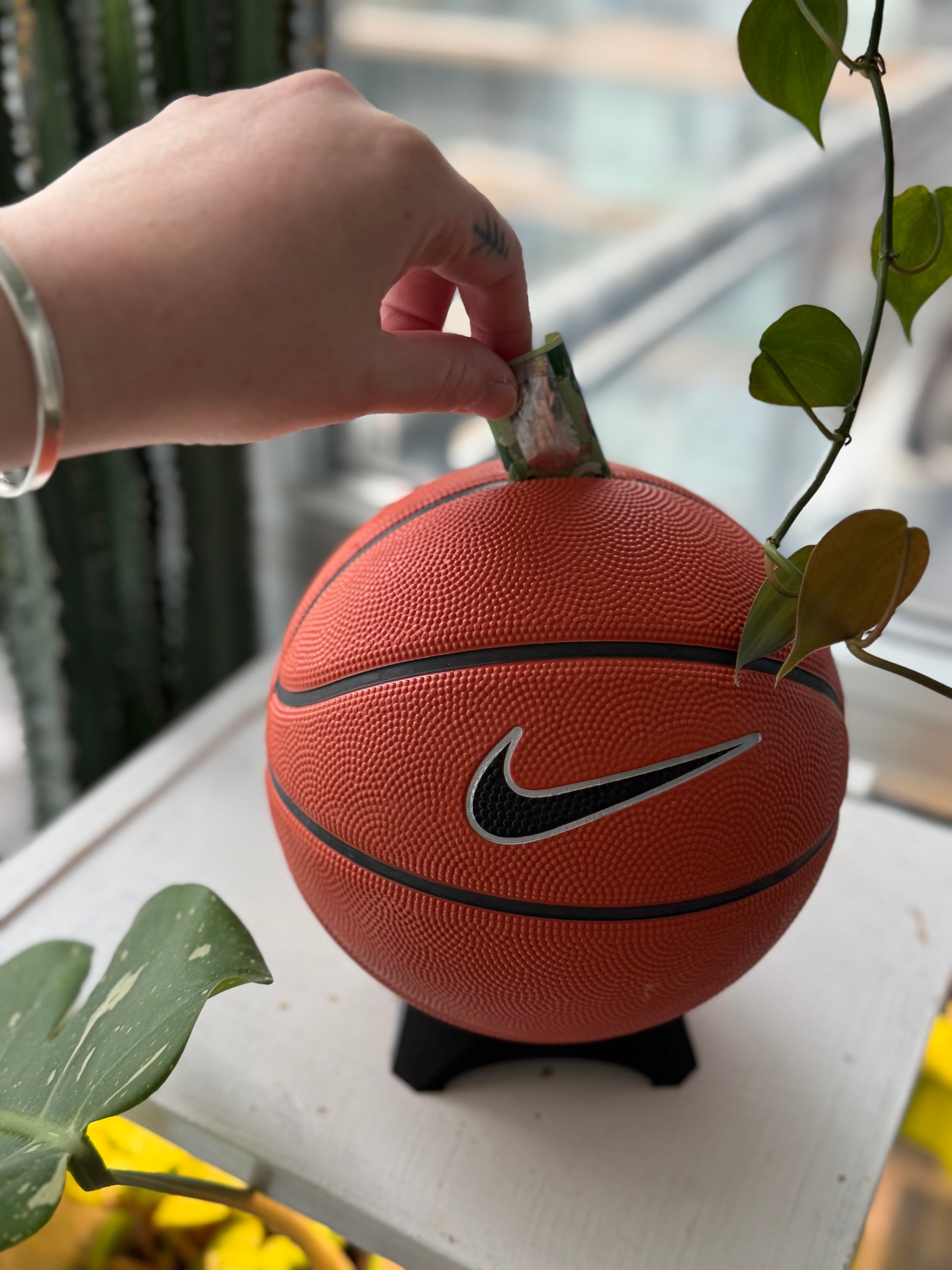 Nike Mini Basketball Piggy Bank (Original)