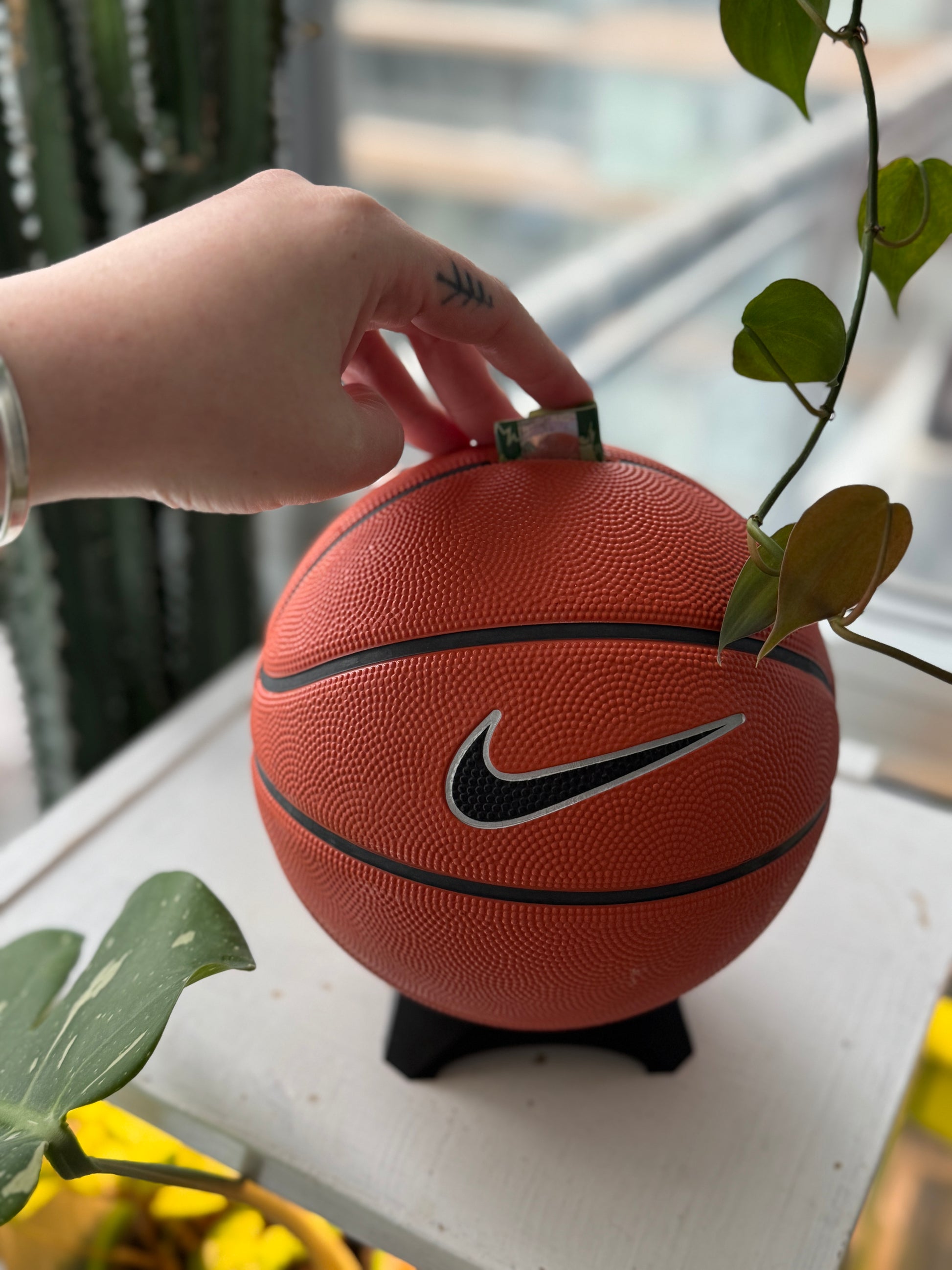 Nike Mini Basketball Piggy Bank (Original)
