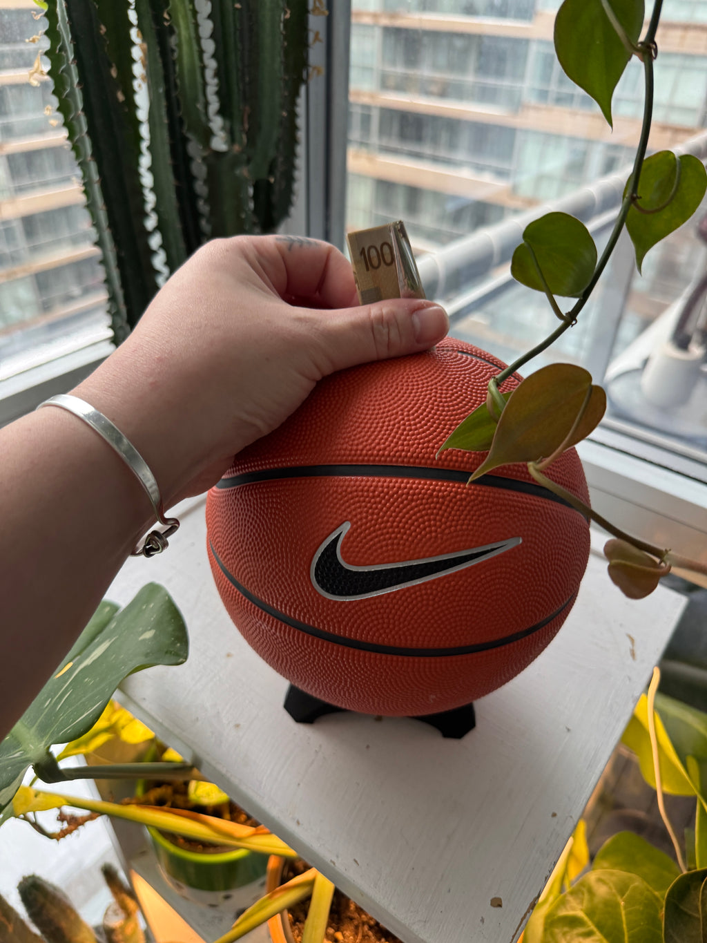 Nike Mini Basketball Piggy Bank (Original)