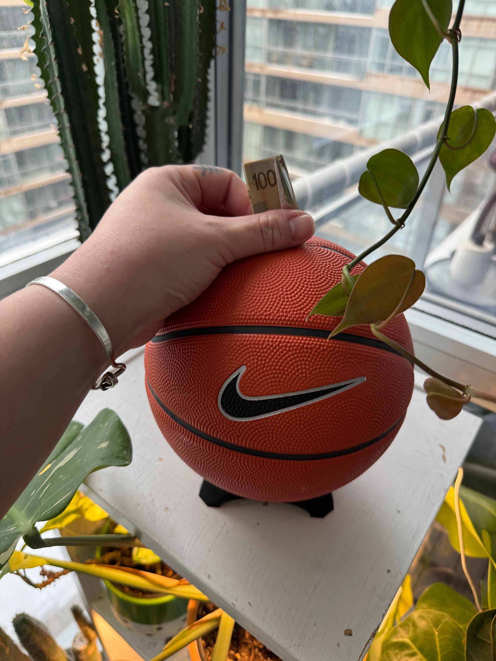 Nike Mini Basketball Piggy Bank (Original)