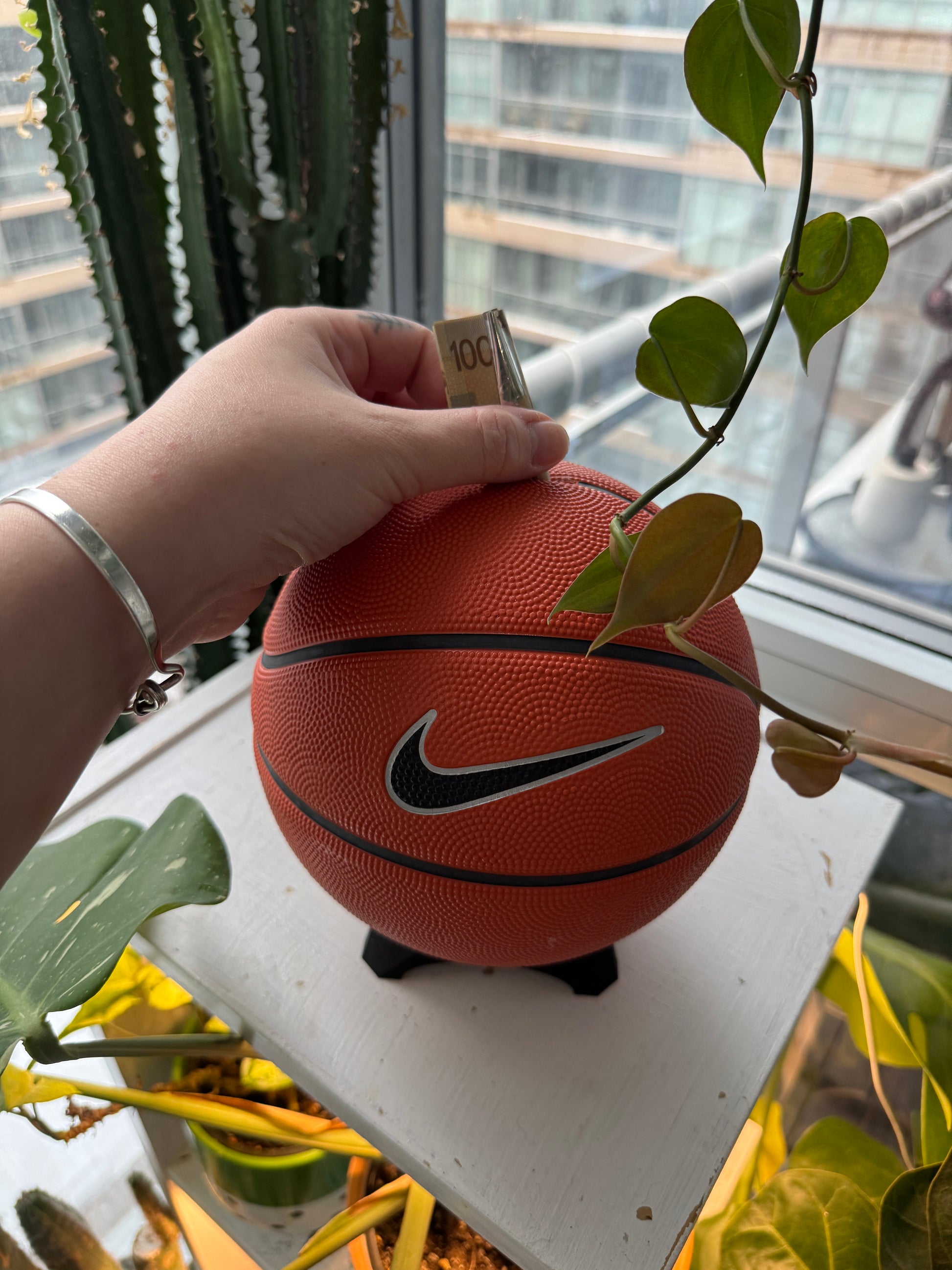 Nike Mini Basketball Piggy Bank (Original)