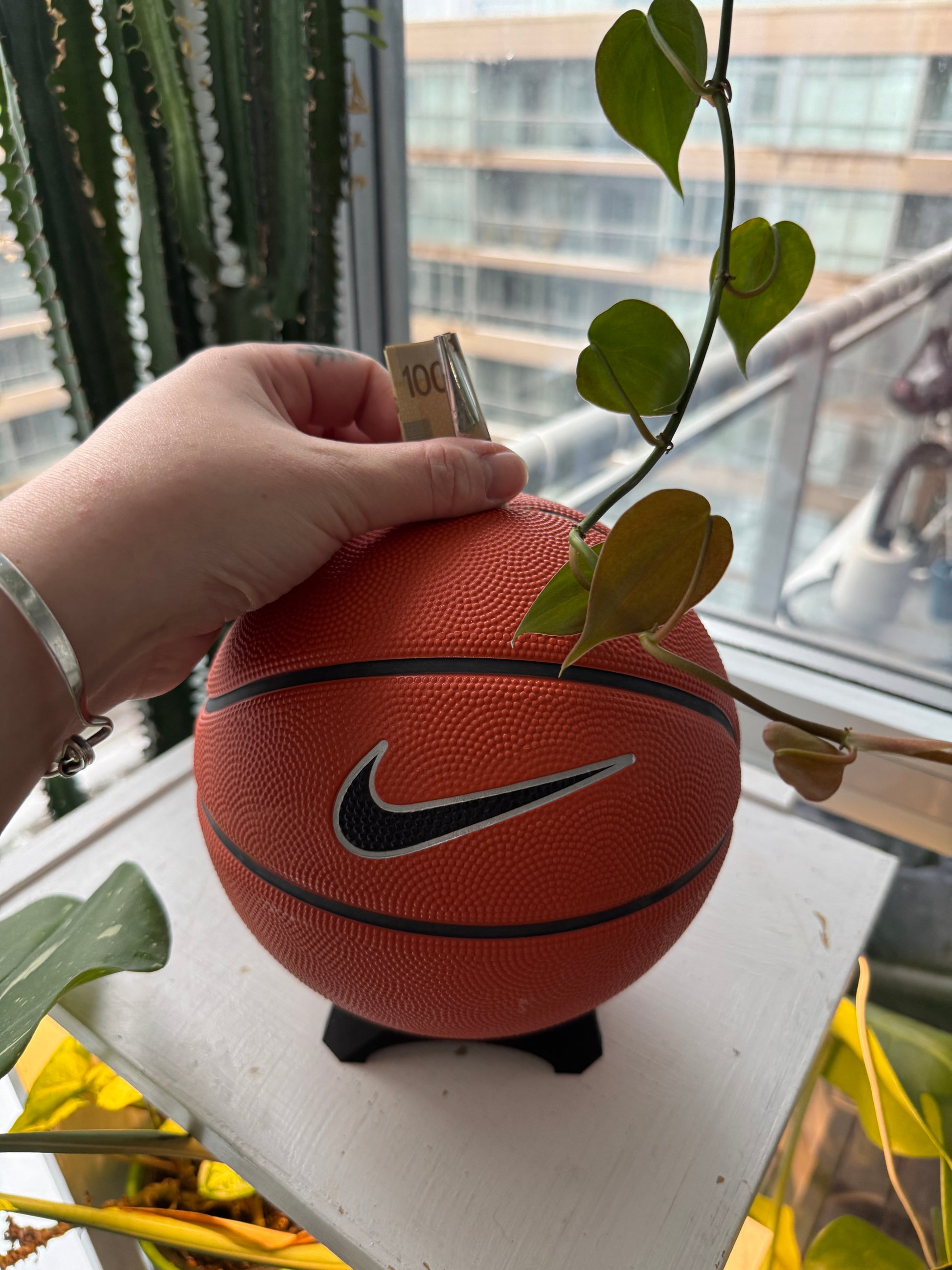 Nike Mini Basketball Piggy Bank (Original)