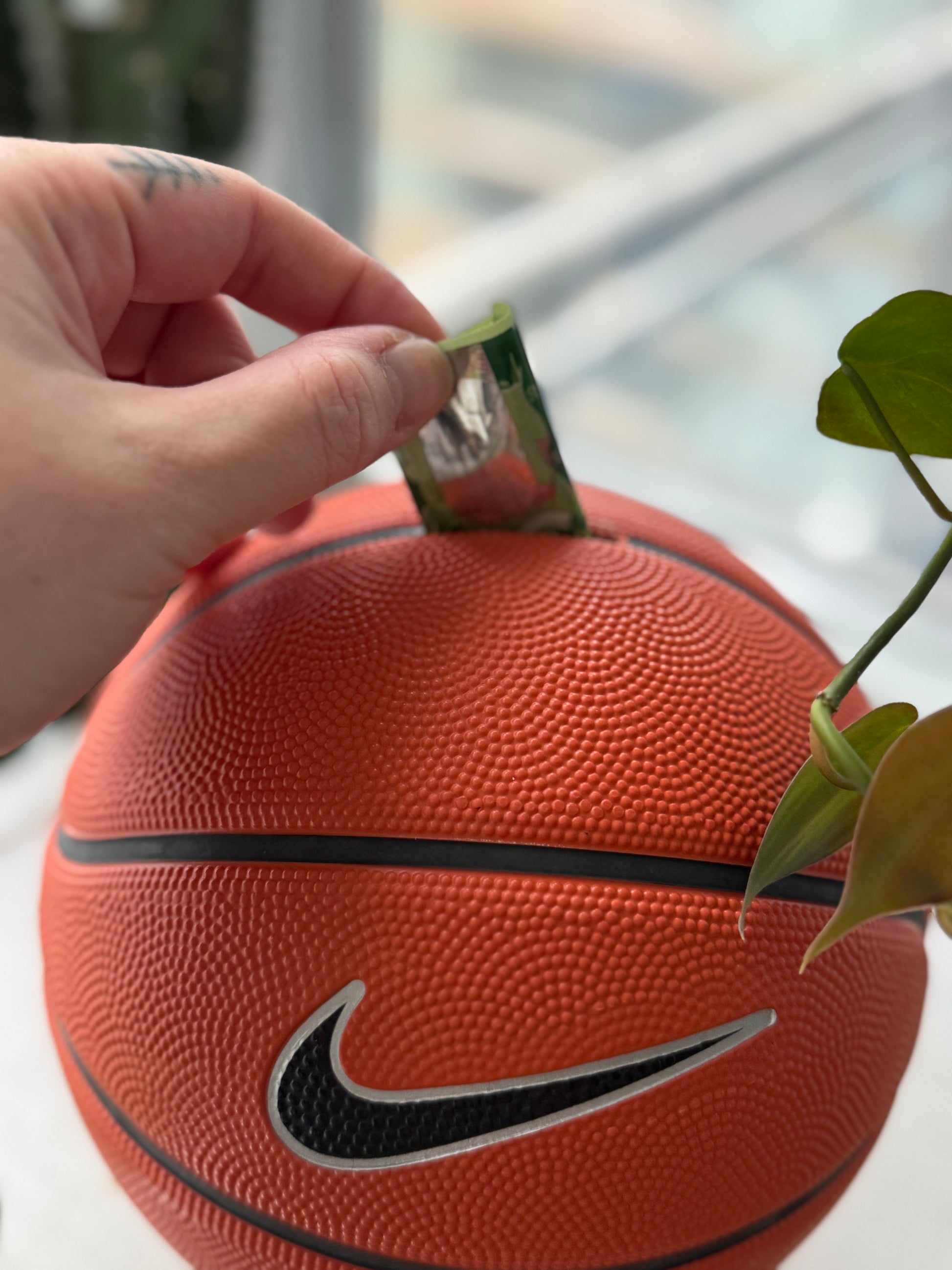 Nike Mini Basketball Piggy Bank (Original)