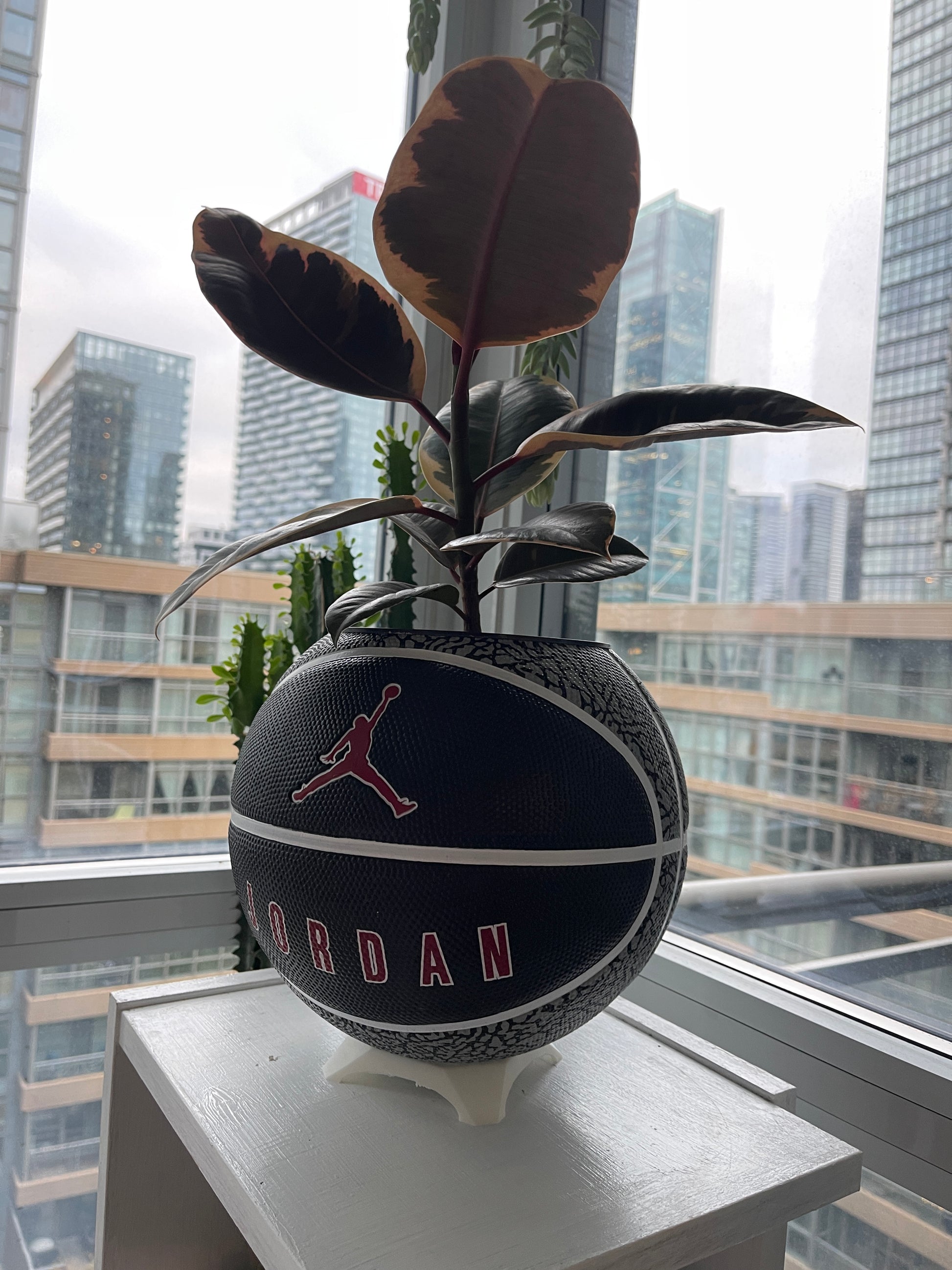 Nike Jordan Large Basketball Planter (Cement)