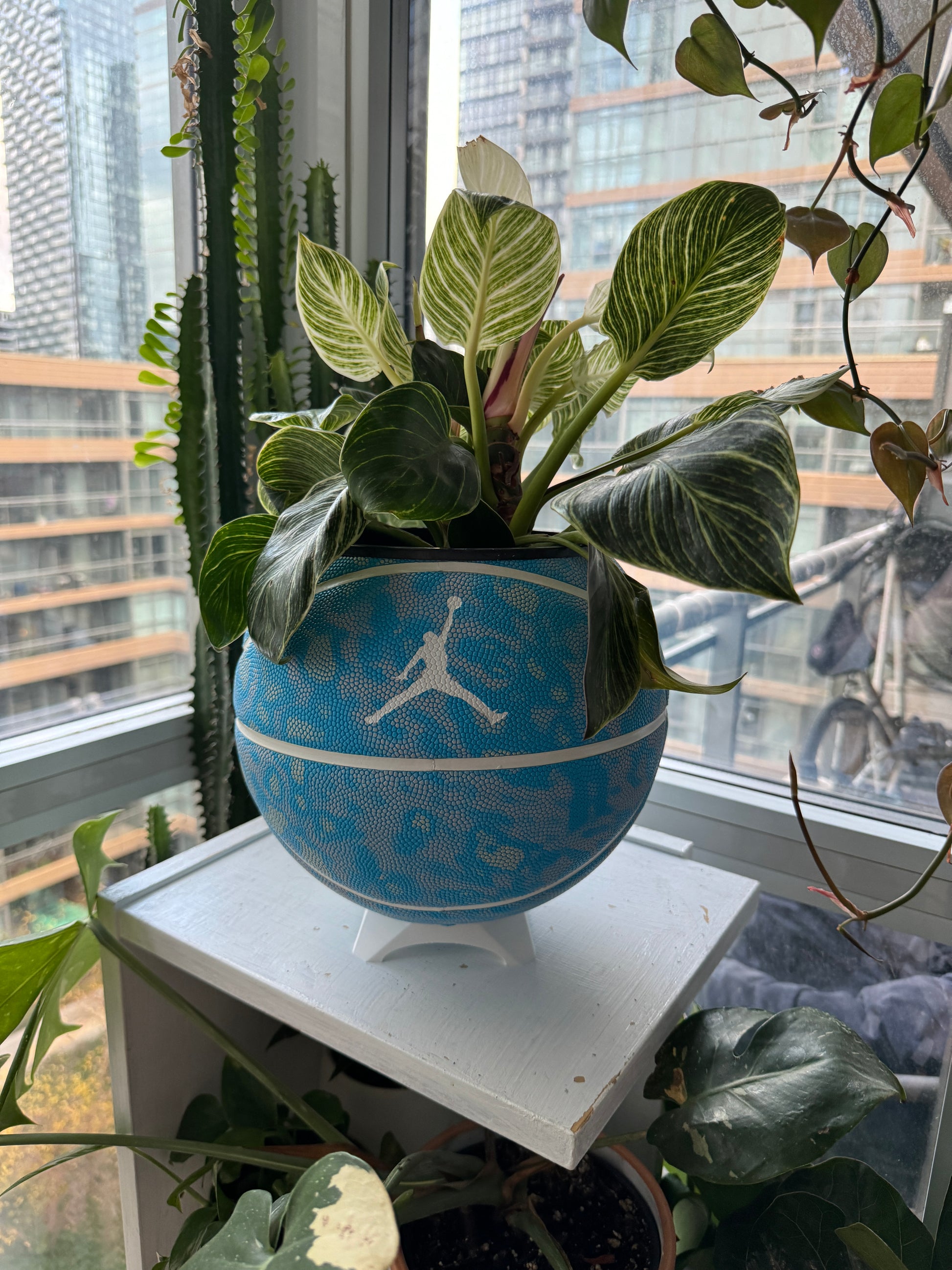 Nike Large Basketball Planter (Blue Flight)