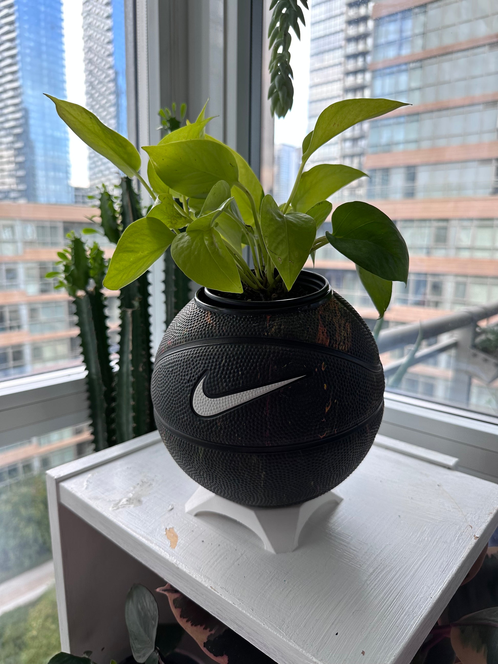 Nike Mini Basketball Planter (Graffiti)