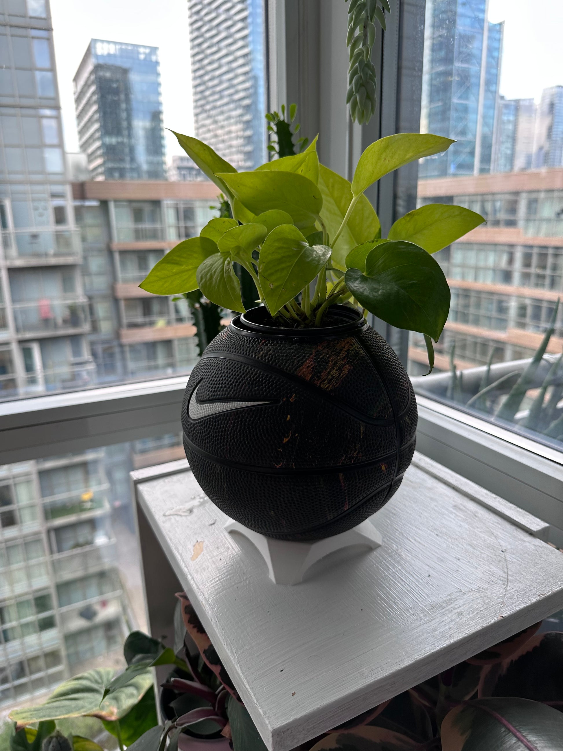 Nike Mini Basketball Planter (Graffiti)