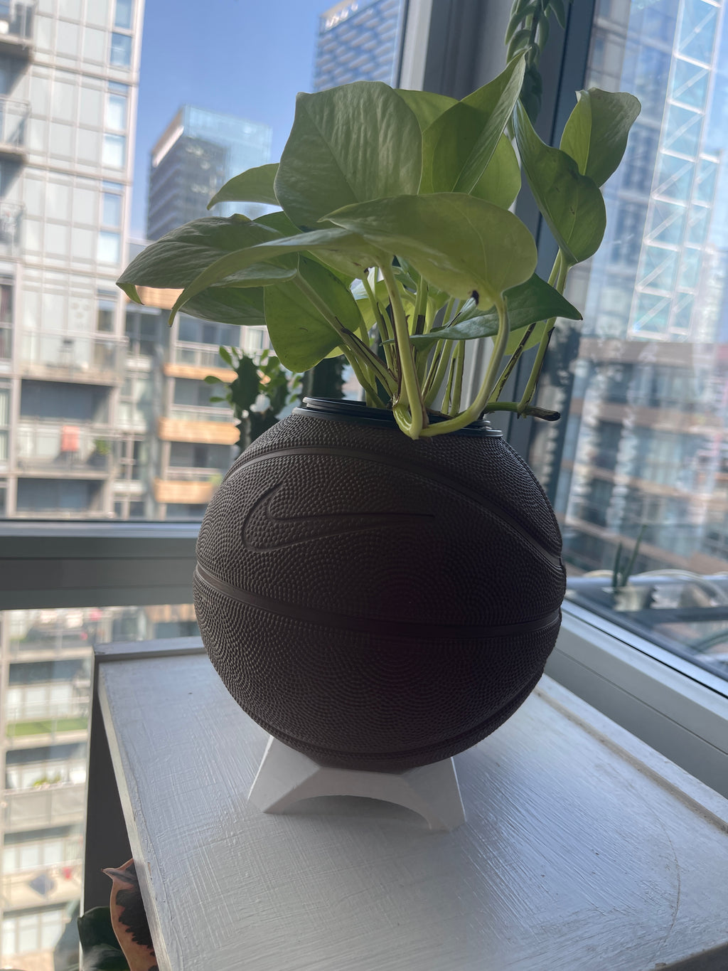 Nike Mini Basketball Planter (Chocolate)
