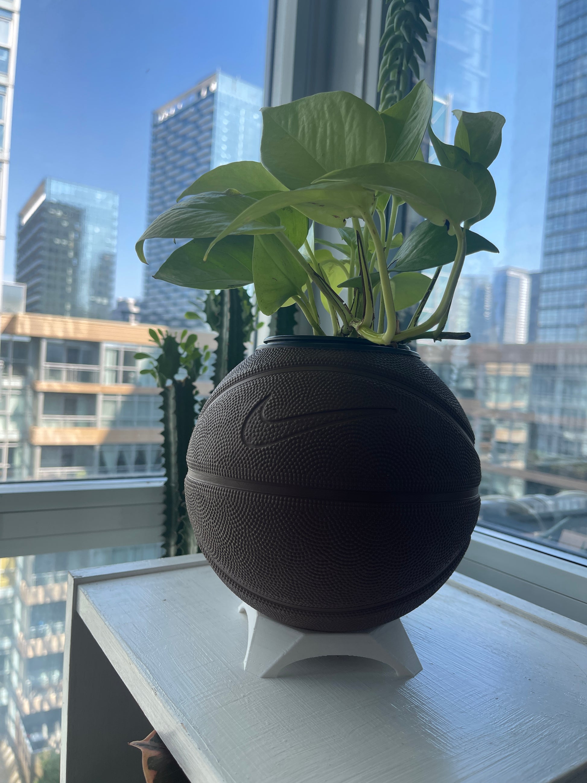 Nike Mini Basketball Planter (Chocolate)