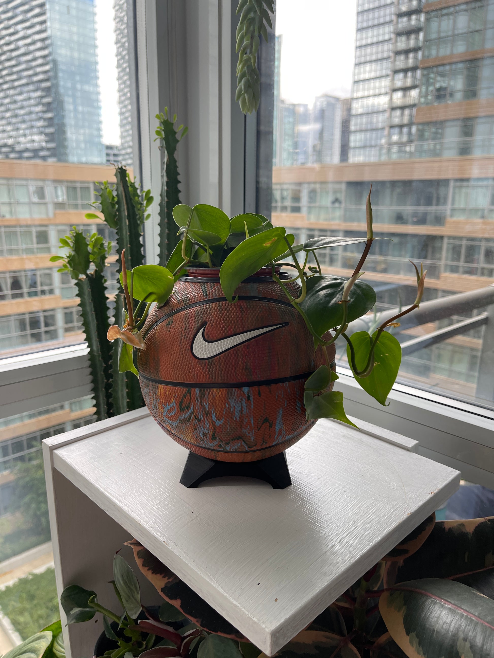 Nike Mini Basketball Planter (The OG Graffiti)