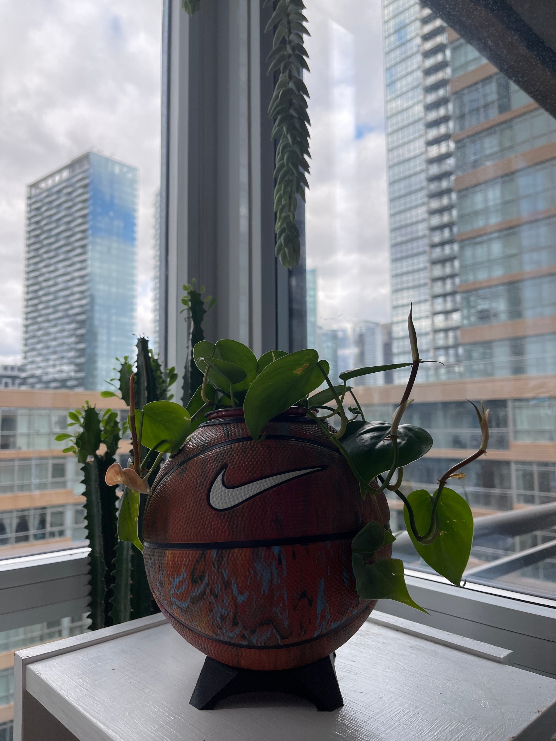 Nike Mini Basketball Planter (The OG Graffiti)