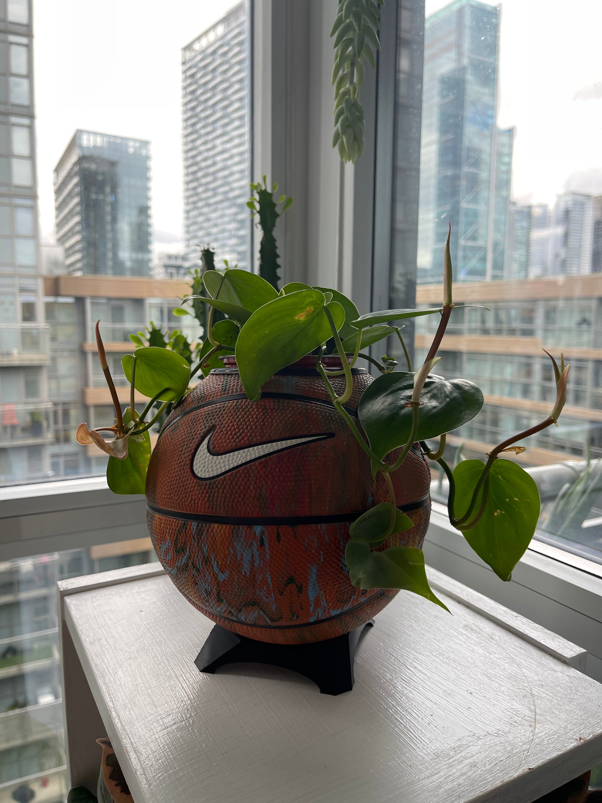 Nike Mini Basketball Planter (The OG Graffiti)