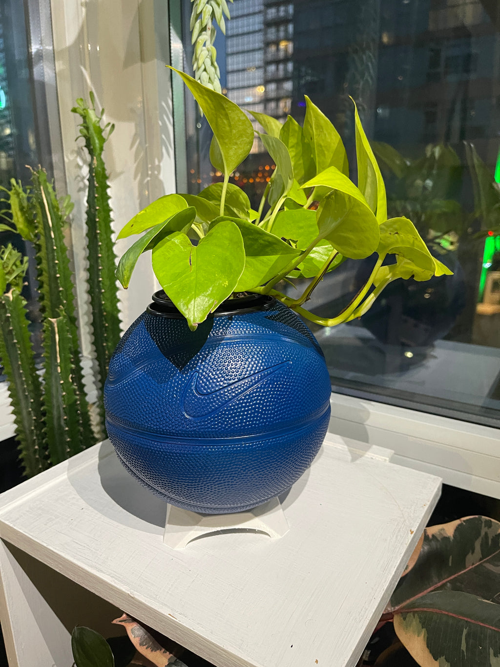 Nike Mini Basketball Planter (Navy Blue)
