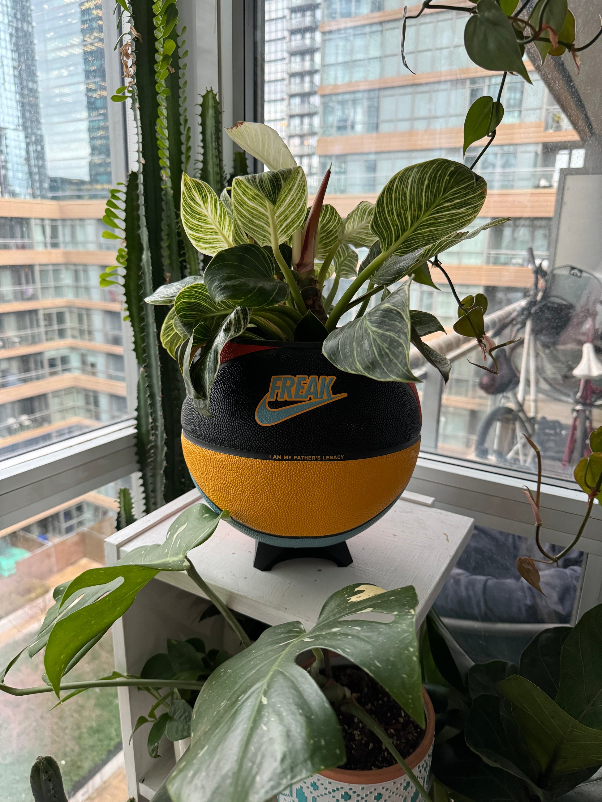 Nike Large Basketball Planter (My Father’s Legacy)
