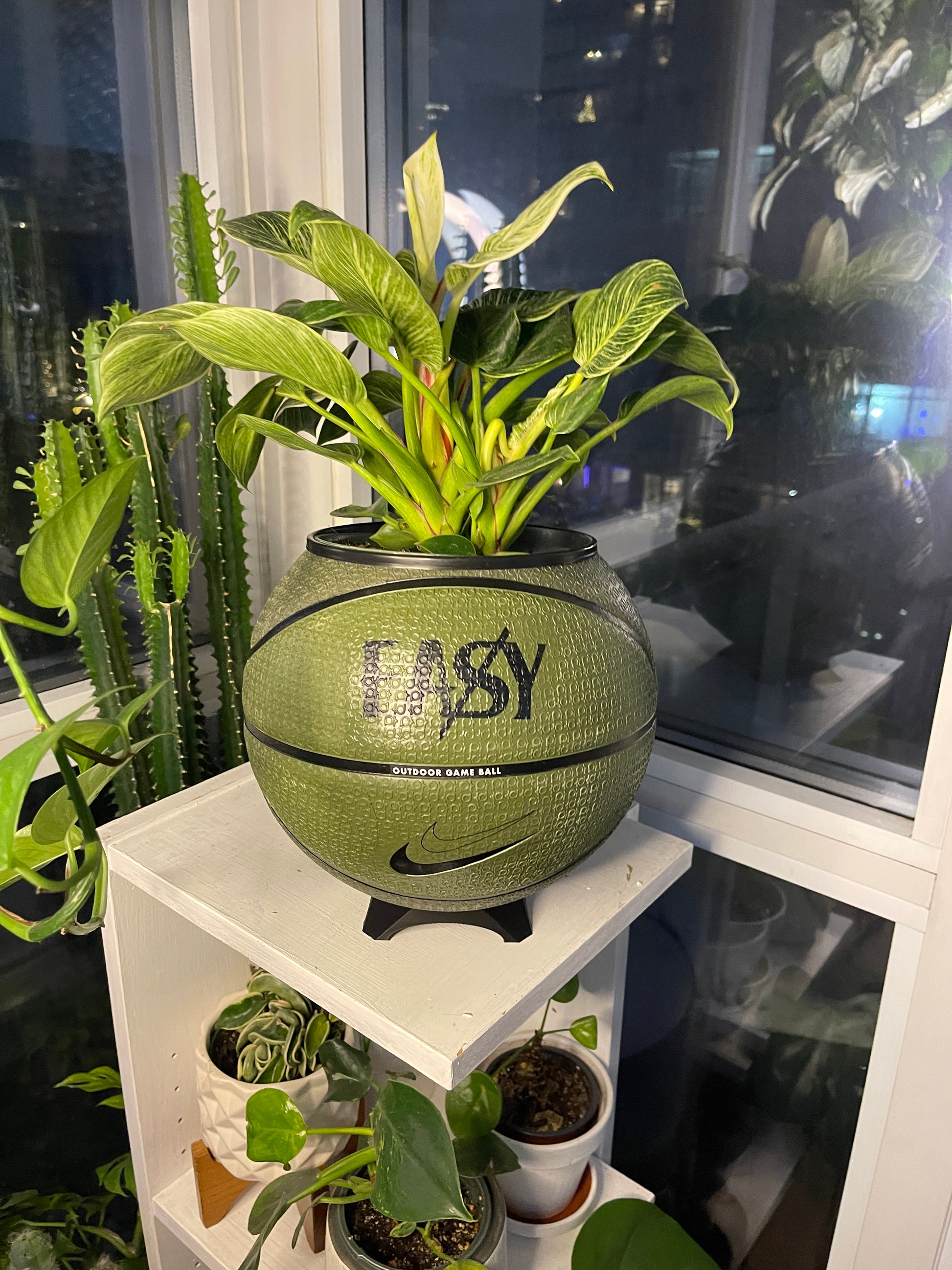 Nike Large Basketball Planter (Kevin Durant Army Green - Easy)