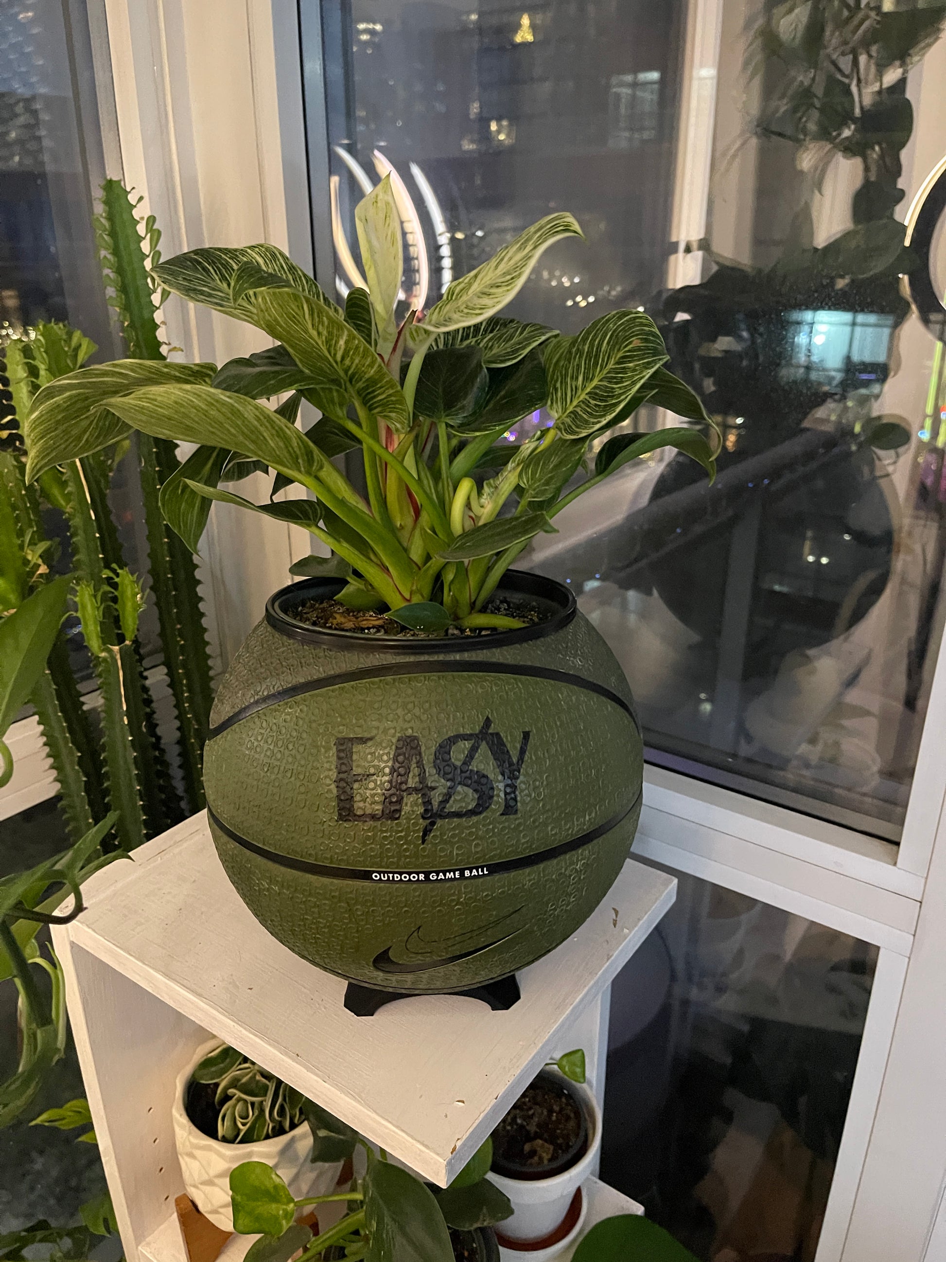 Nike Large Basketball Planter (Kevin Durant Army Green - Easy)