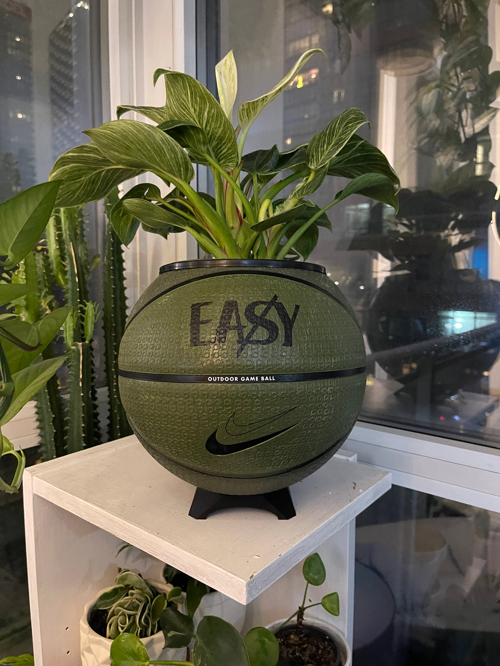 Nike Large Basketball Planter (Kevin Durant Army Green - Easy)
