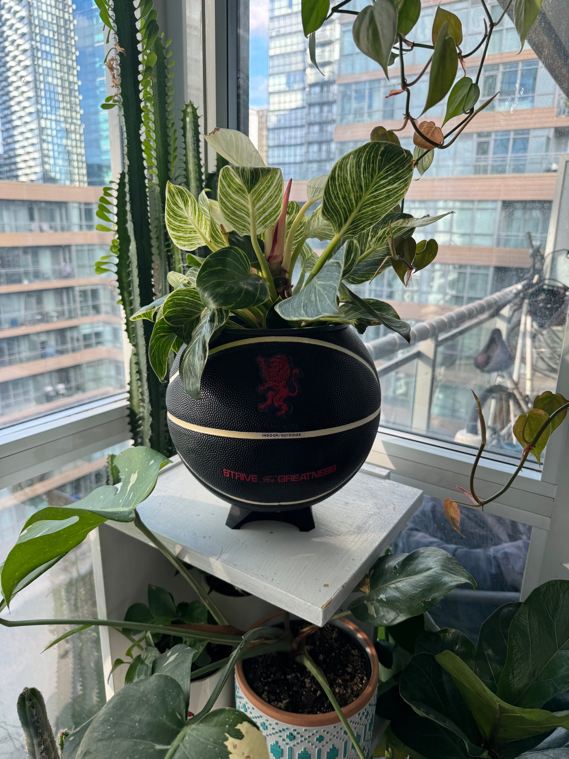 Nike Jordan Large Basketball Planter (Strive for Greatness)