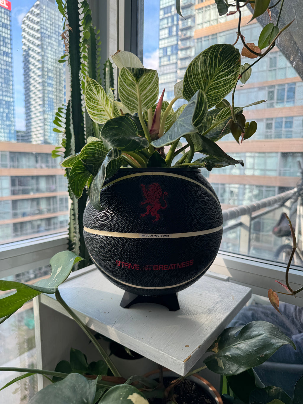Nike Jordan Large Basketball Planter (Strive for Greatness)