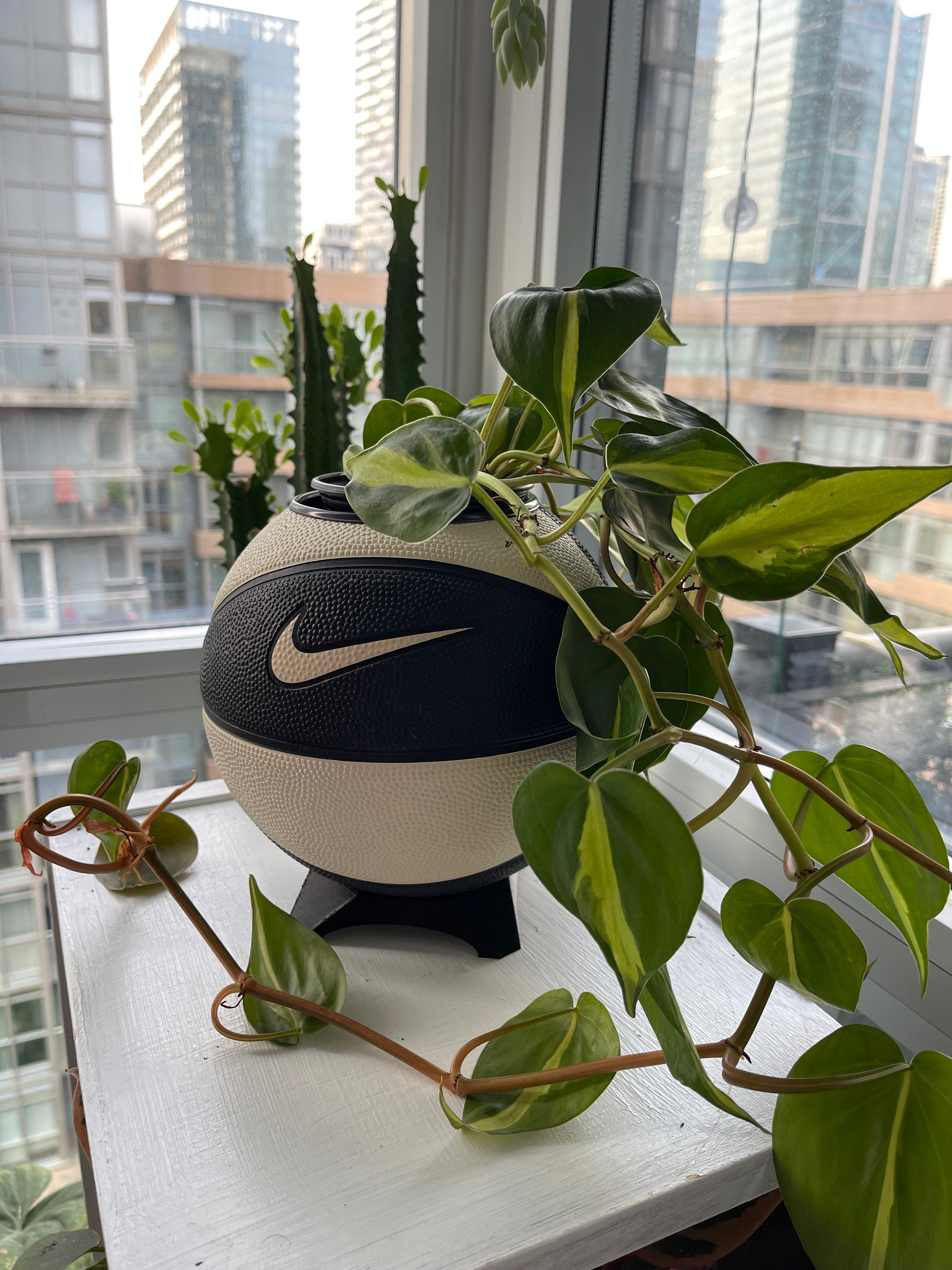 Nike Mini Basketball Planter (Oreo)