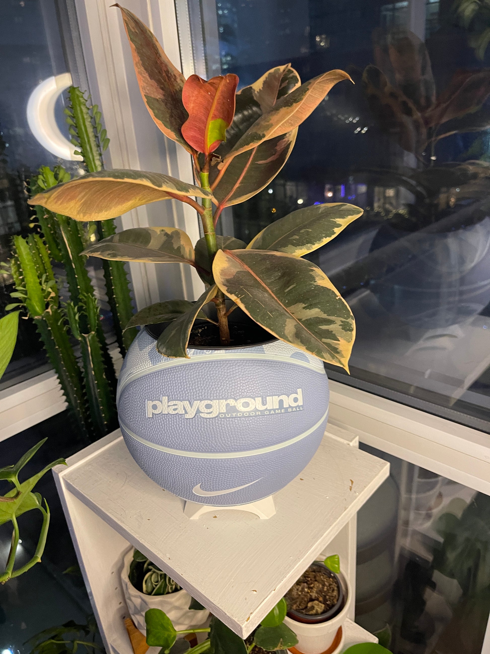 Nike Large Basketball Planter (Baby Blue)