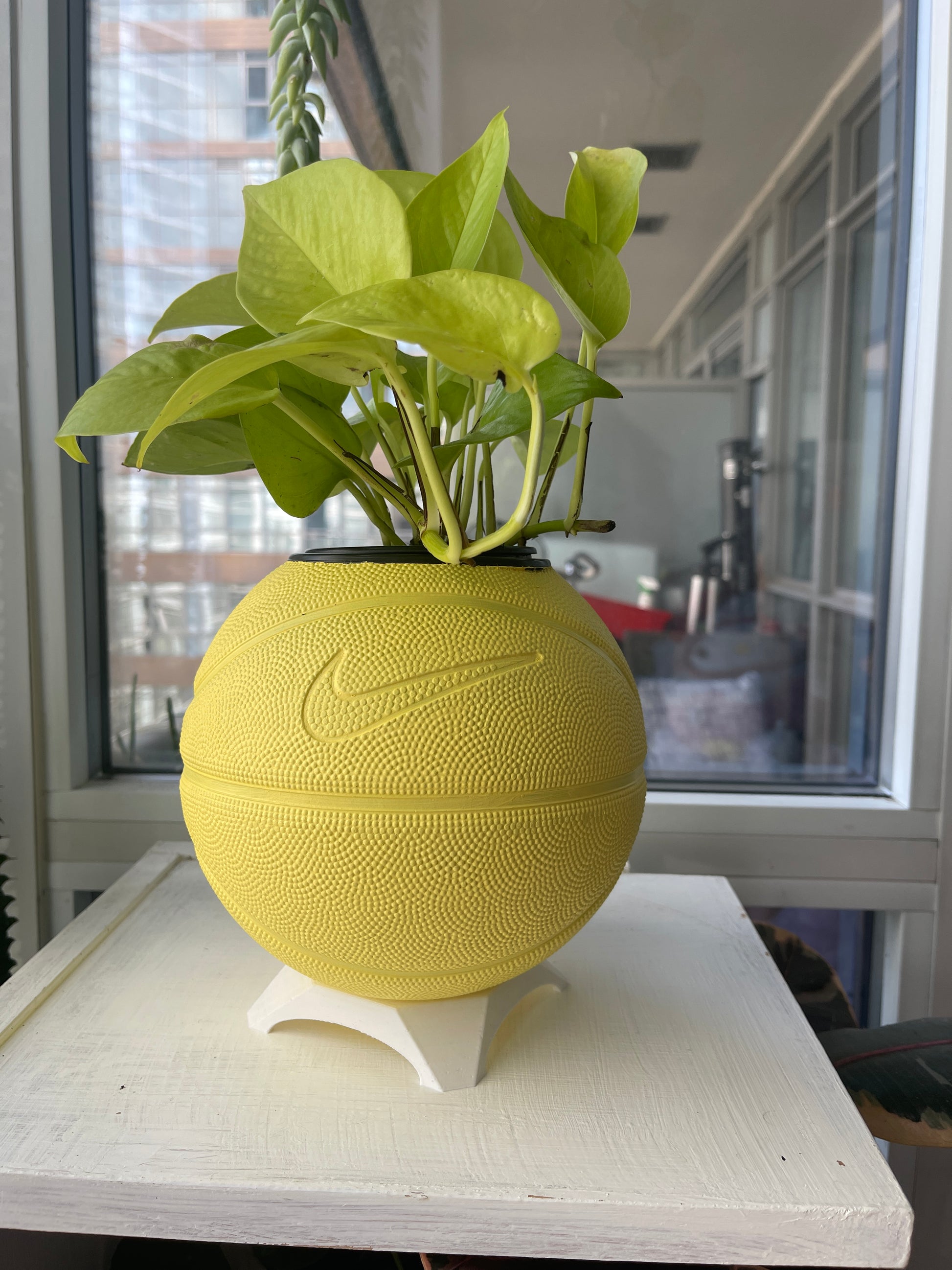 Nike Mini Basketball Planter (Sunny Yellow)