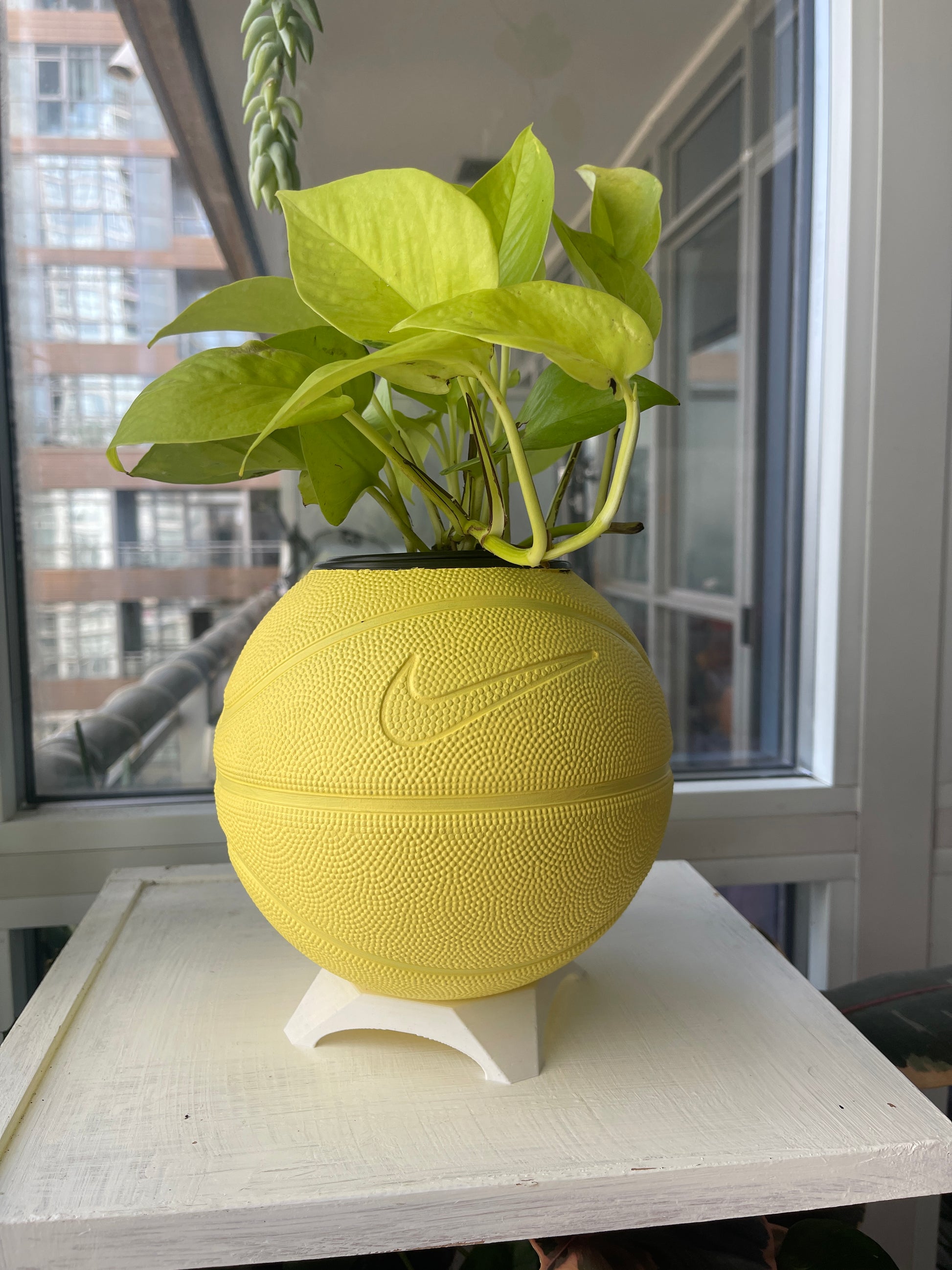 Nike Mini Basketball Planter (Sunny Yellow)