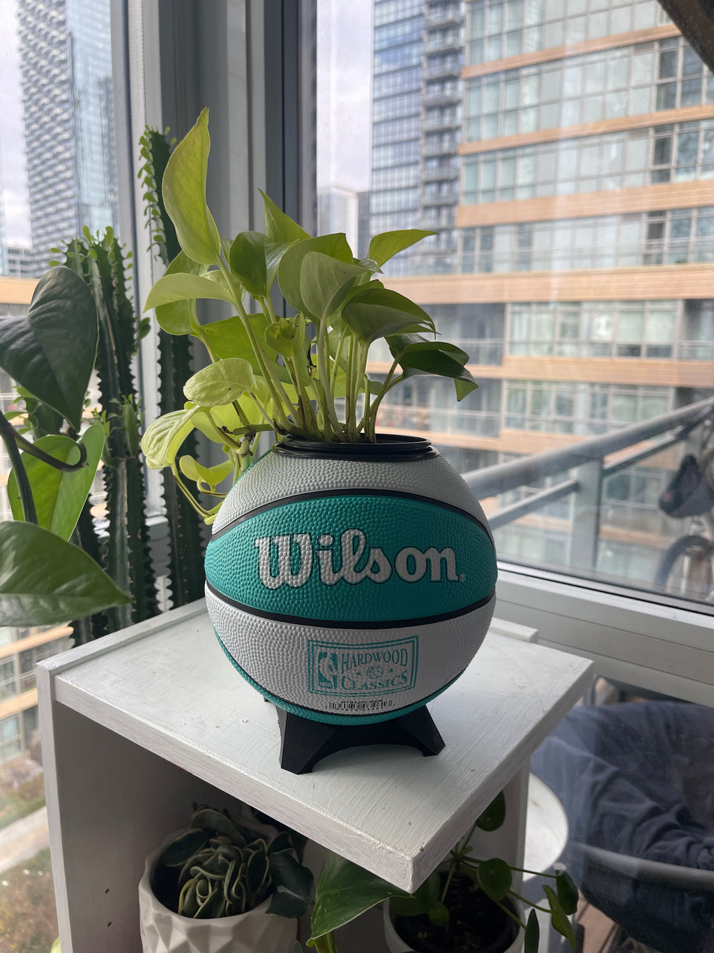 Mini Basketball Planter (Vancouver Grizzlies)