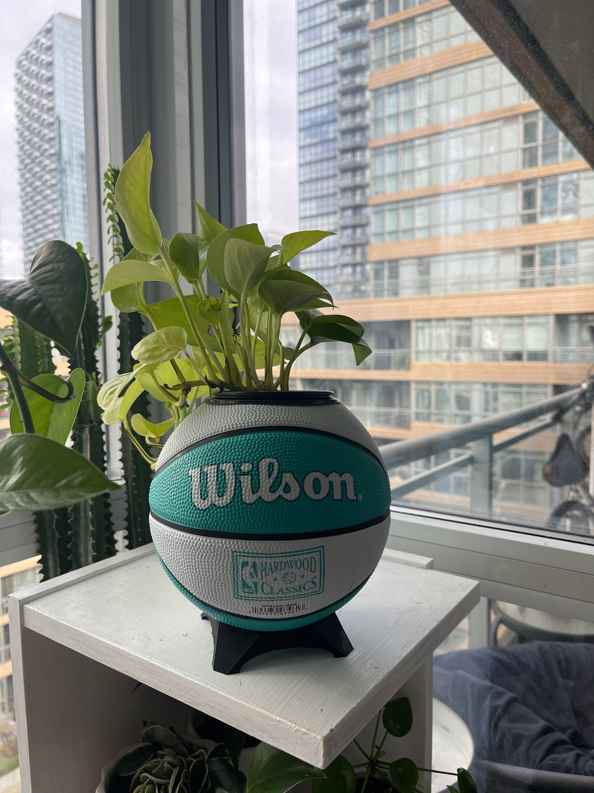 Mini Basketball Planter (Vancouver Grizzlies)