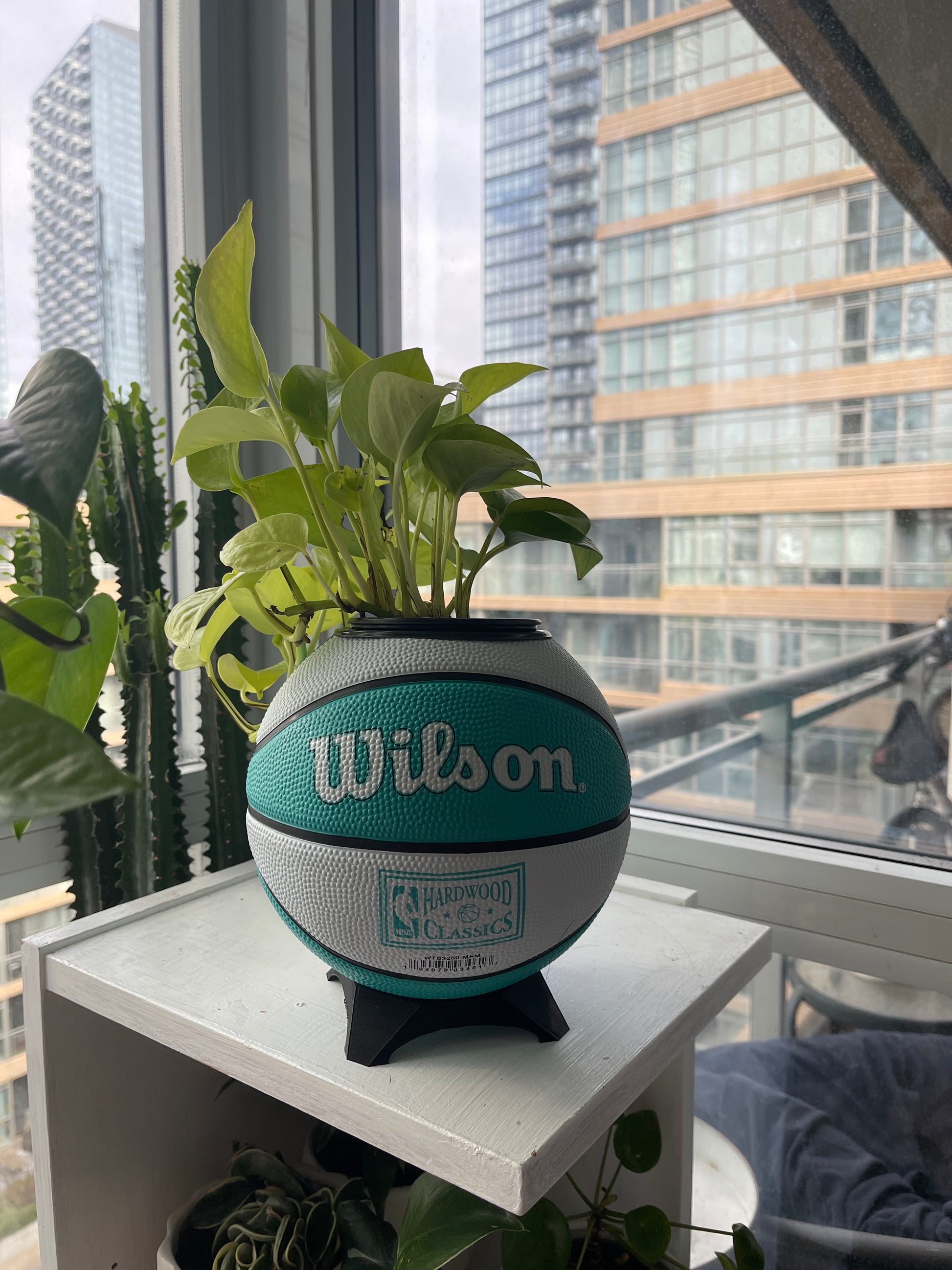 Mini Basketball Planter (Vancouver Grizzlies)