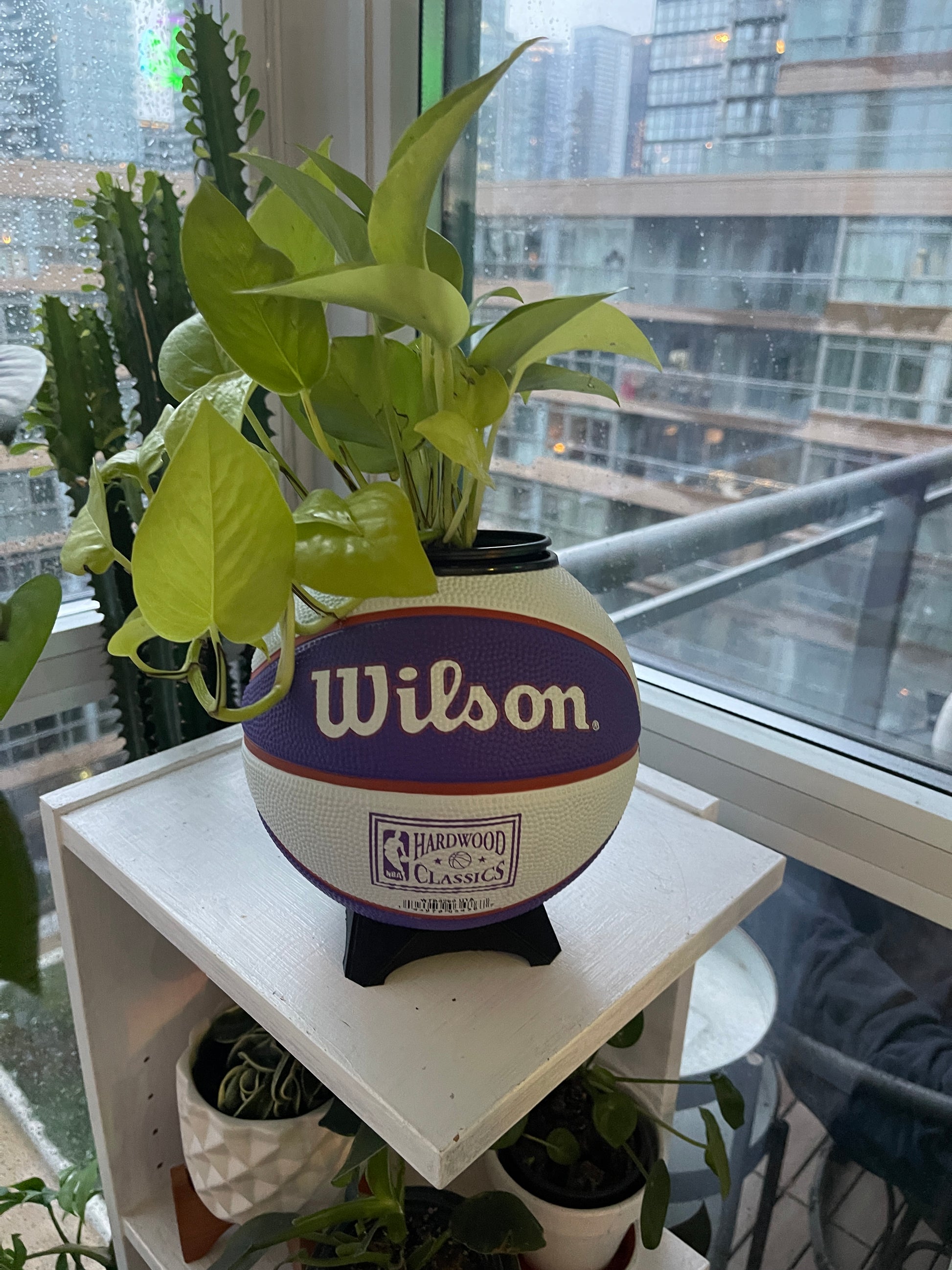 Mini Basketball Planter (Utah Jazz)