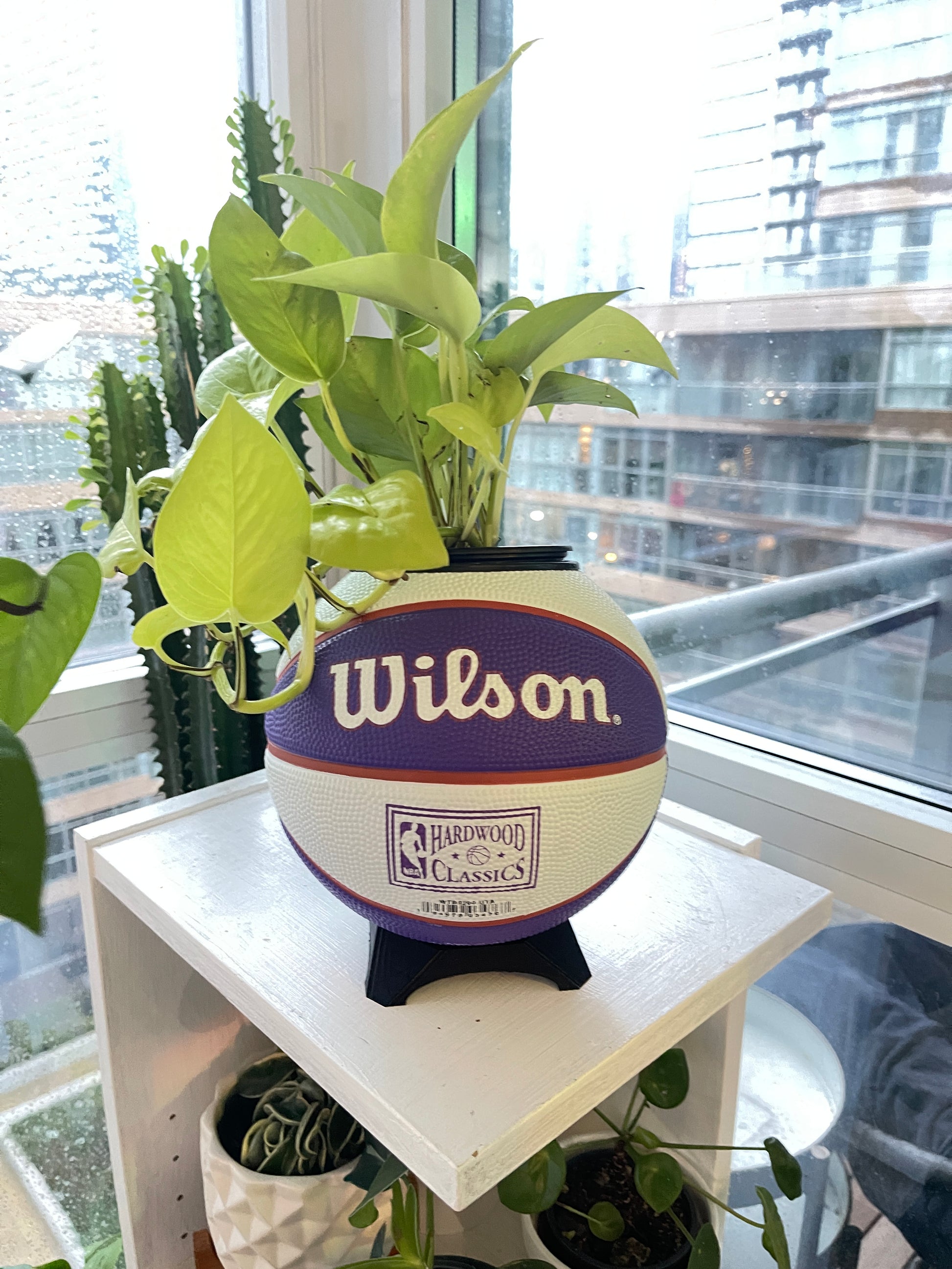 Mini Basketball Planter (Utah Jazz)