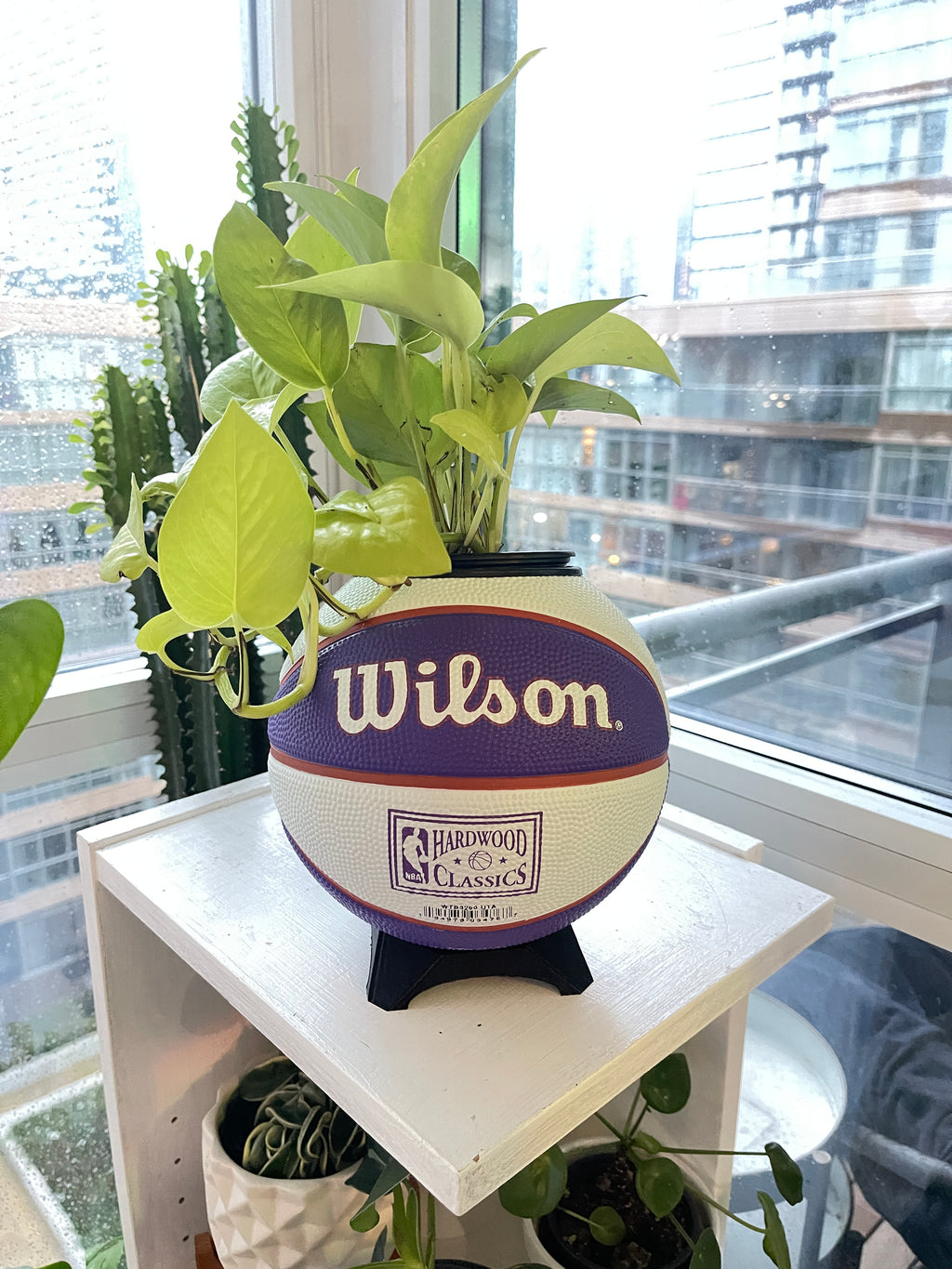 Mini Basketball Planter (Utah Jazz)