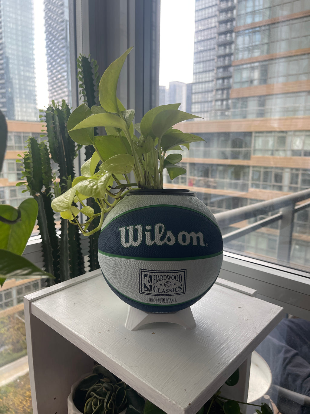 Mini Basketball Planter (Dallas Mavericks)