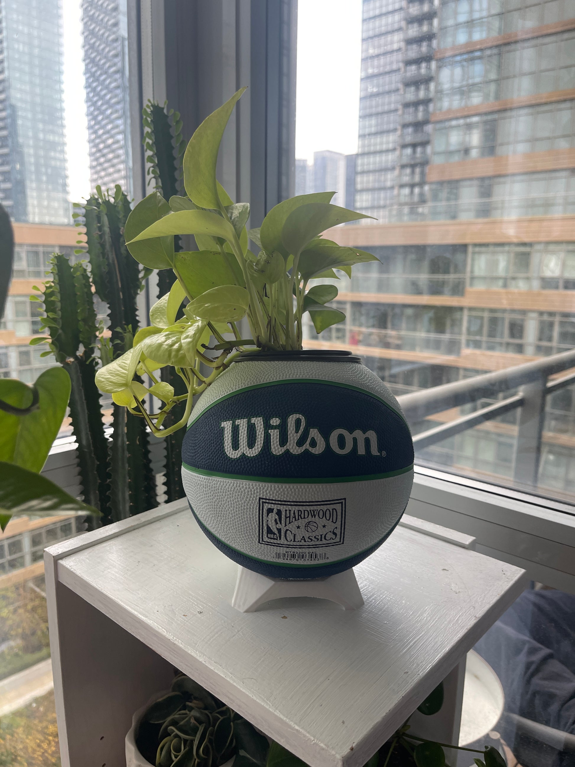 Mini Basketball Planter (Dallas Mavericks)