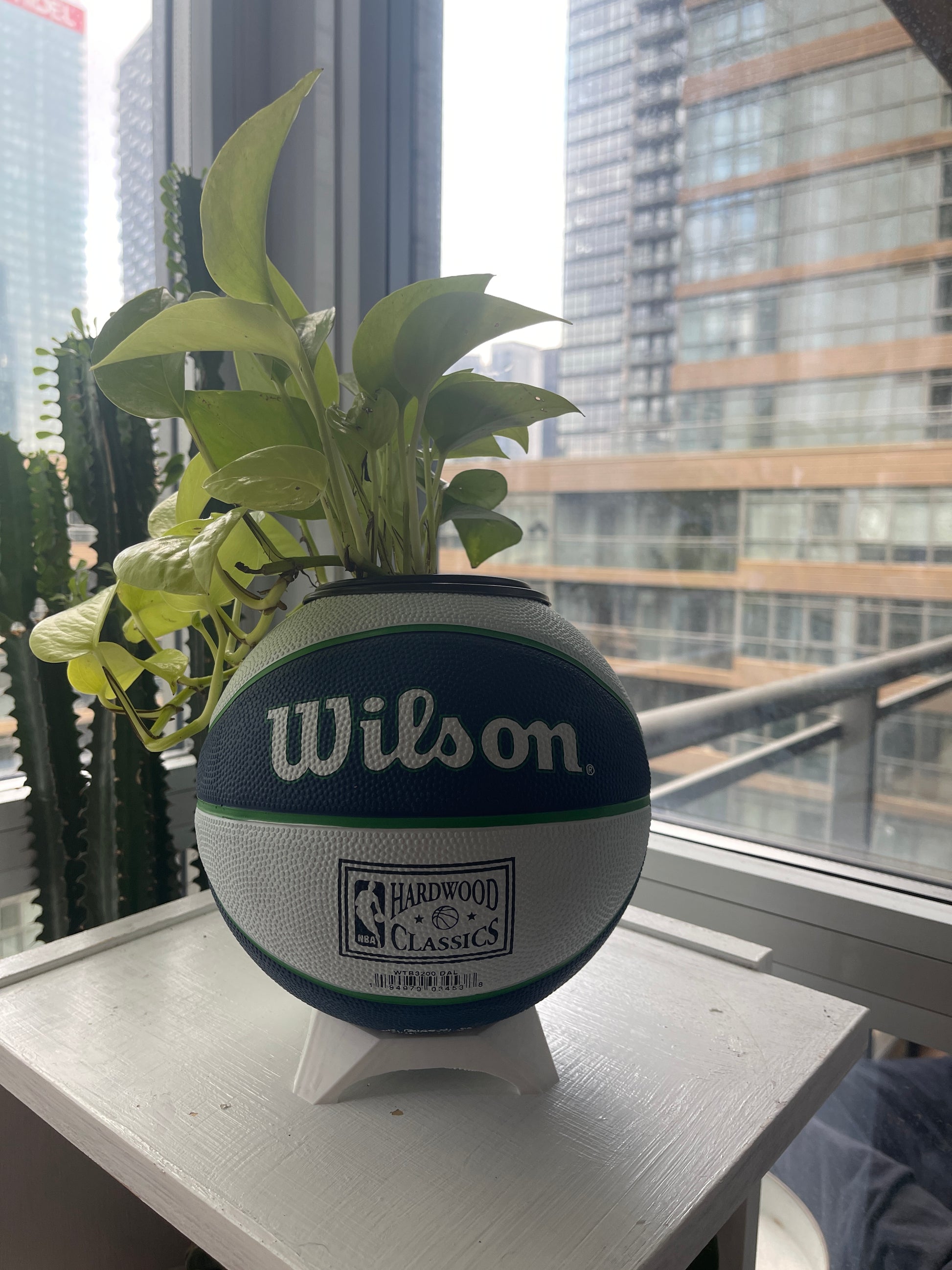 Mini Basketball Planter (Dallas Mavericks)