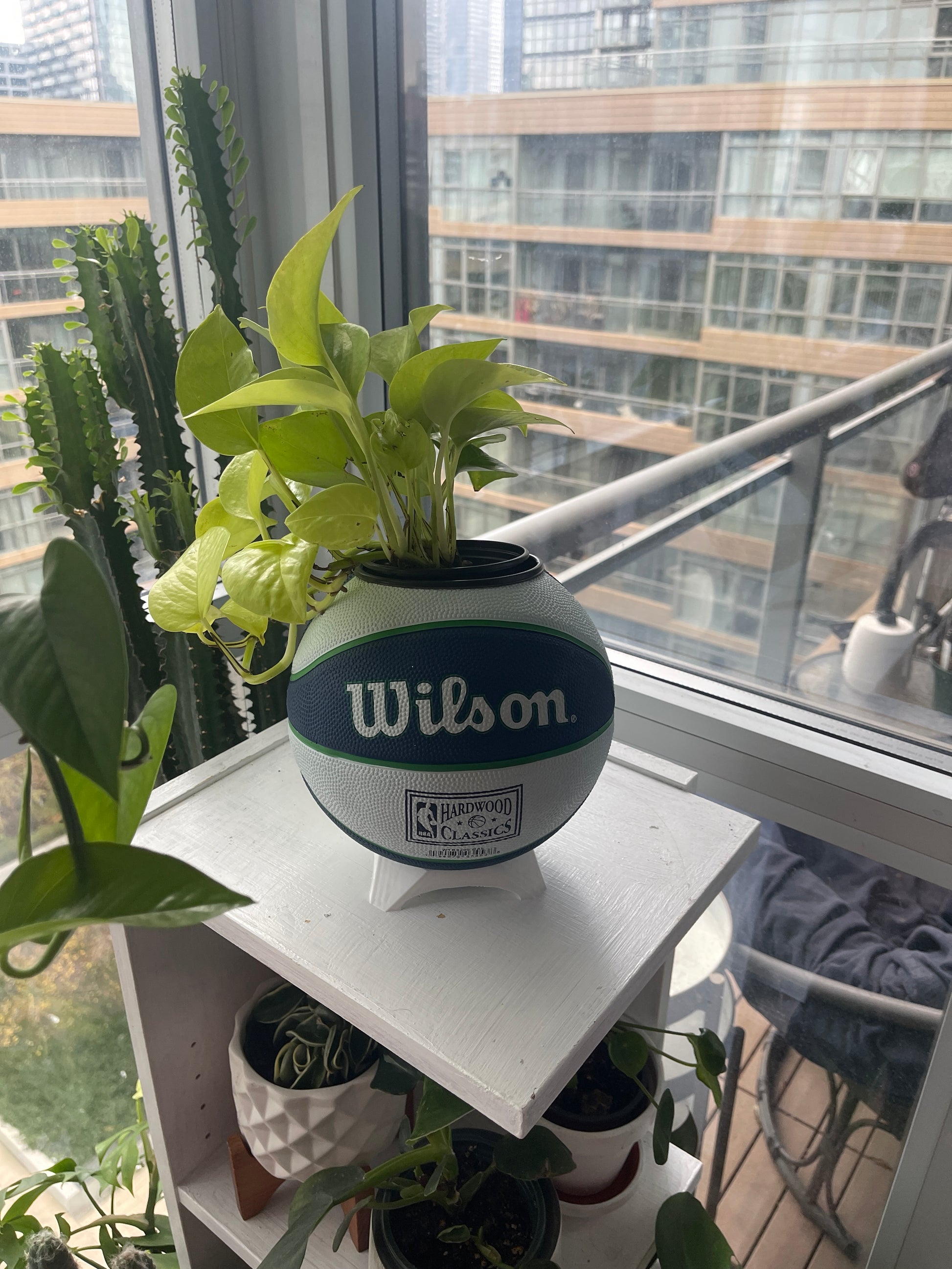 Mini Basketball Planter (Dallas Mavericks)