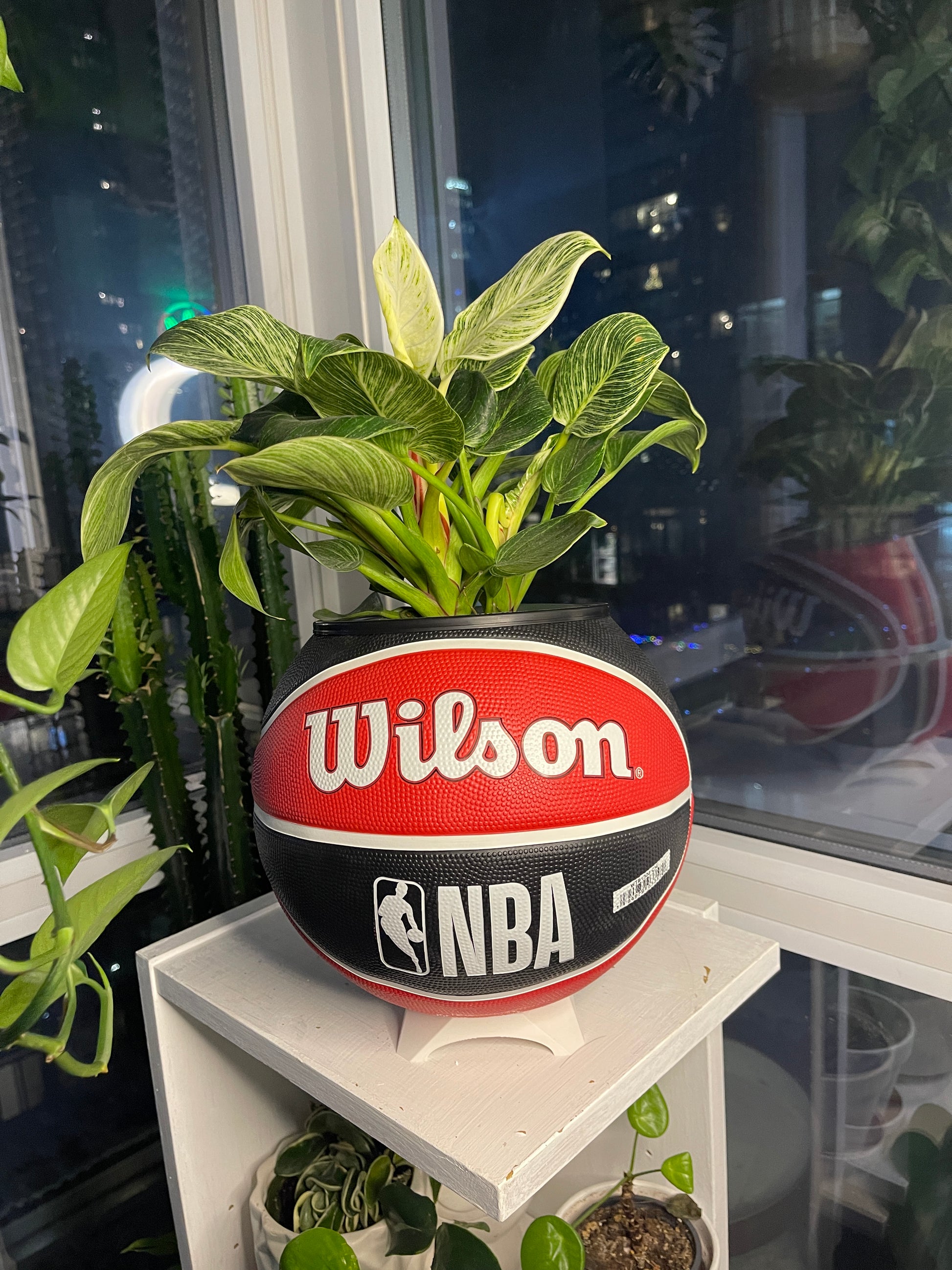 Large Basketball Planter (Chicago Bulls)