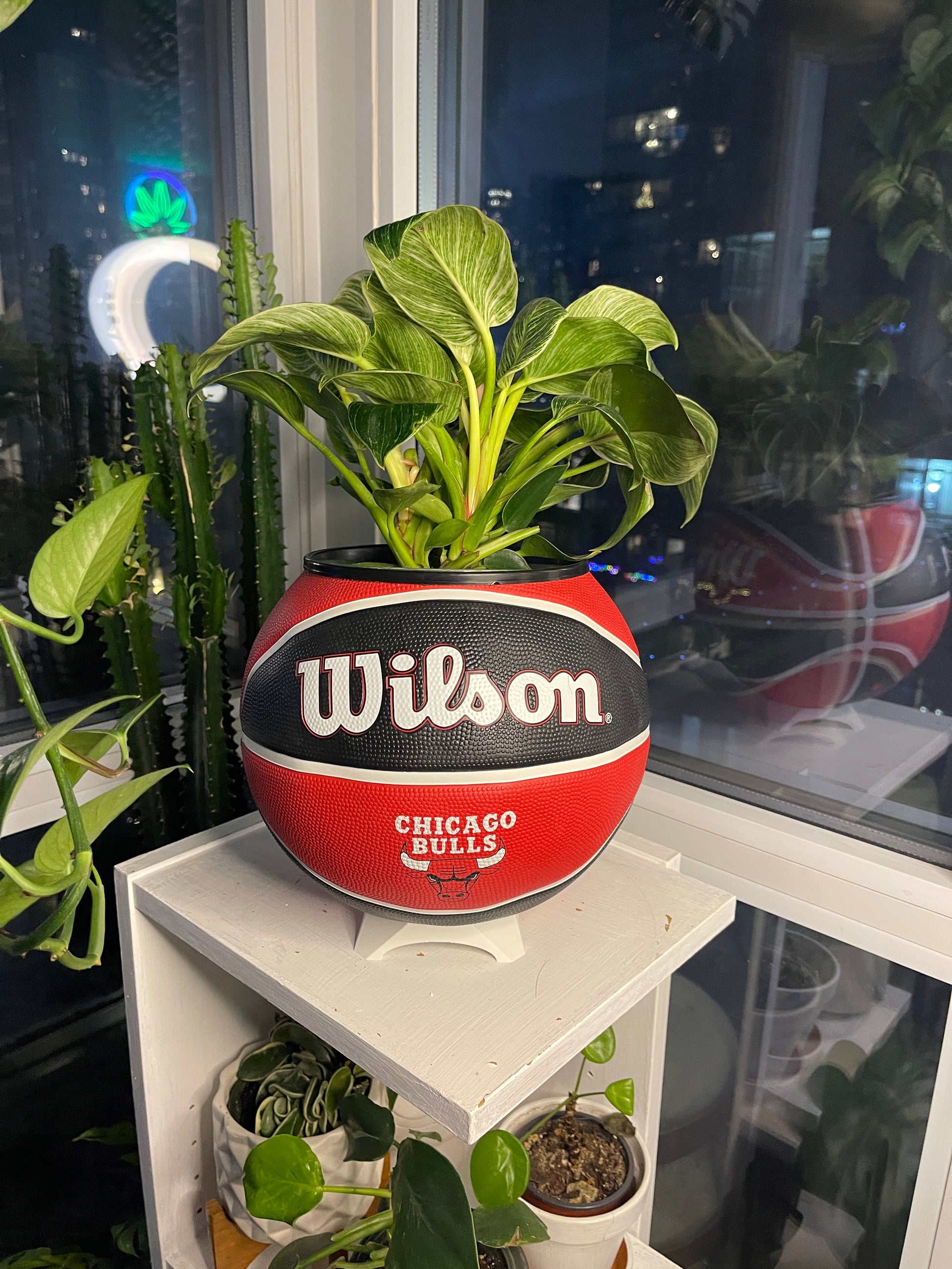 Large Basketball Planter (Chicago Bulls)