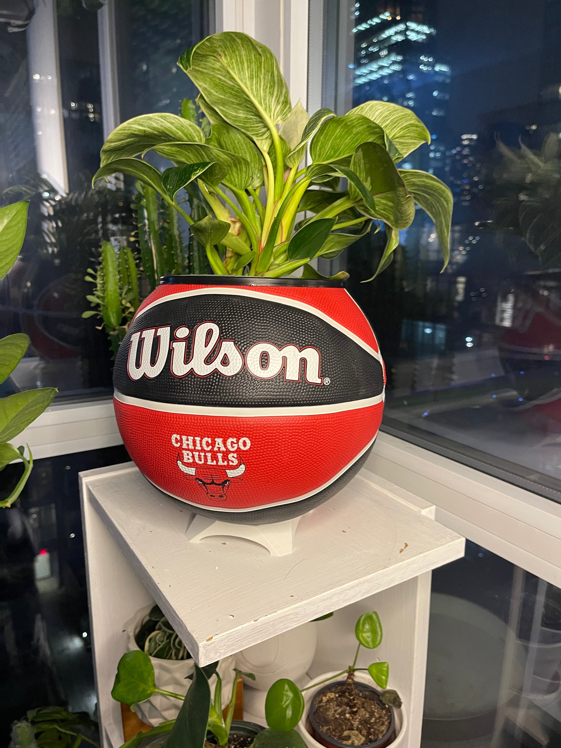 Large Basketball Planter (Chicago Bulls)